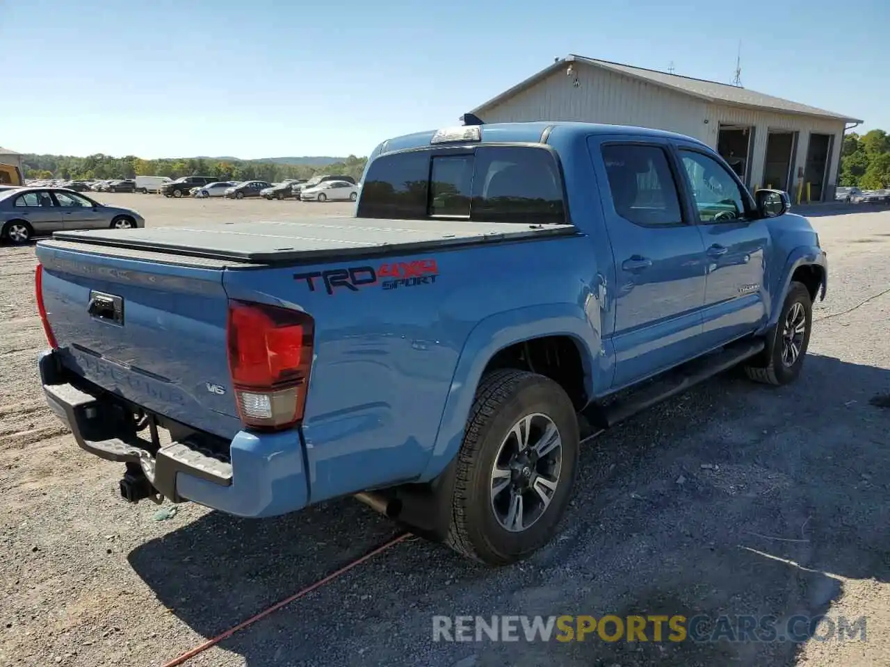 4 Photograph of a damaged car 3TMCZ5AN2KM250138 TOYOTA TACOMA 2019