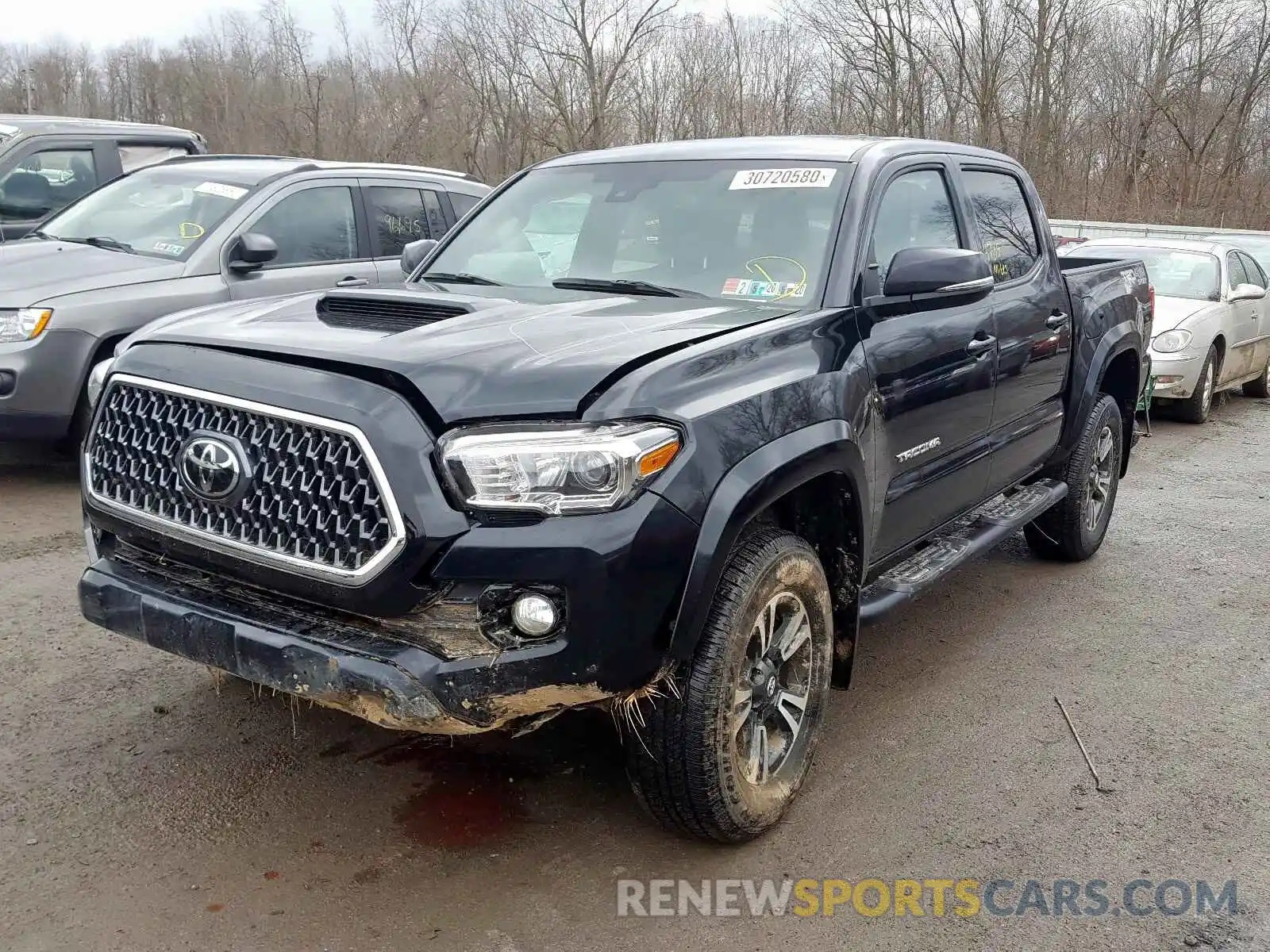 2 Photograph of a damaged car 3TMCZ5AN2KM250432 TOYOTA TACOMA 2019