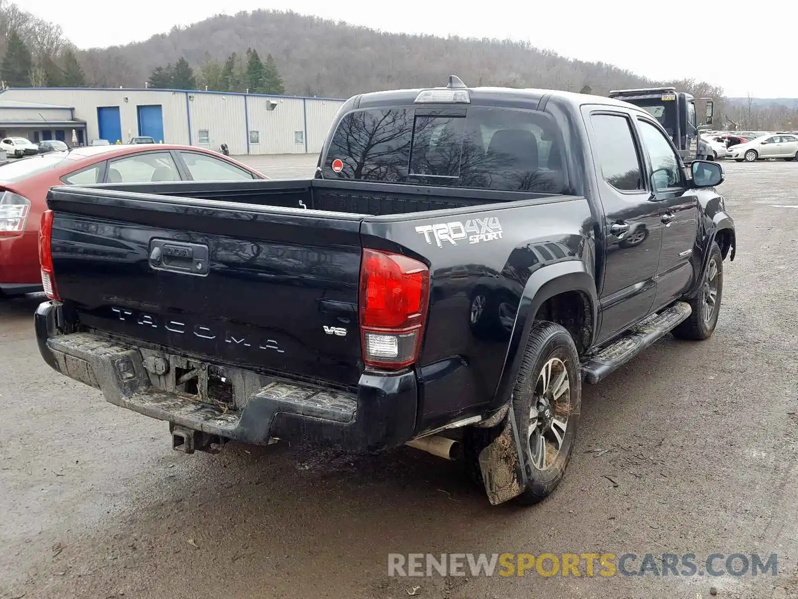 4 Photograph of a damaged car 3TMCZ5AN2KM250432 TOYOTA TACOMA 2019