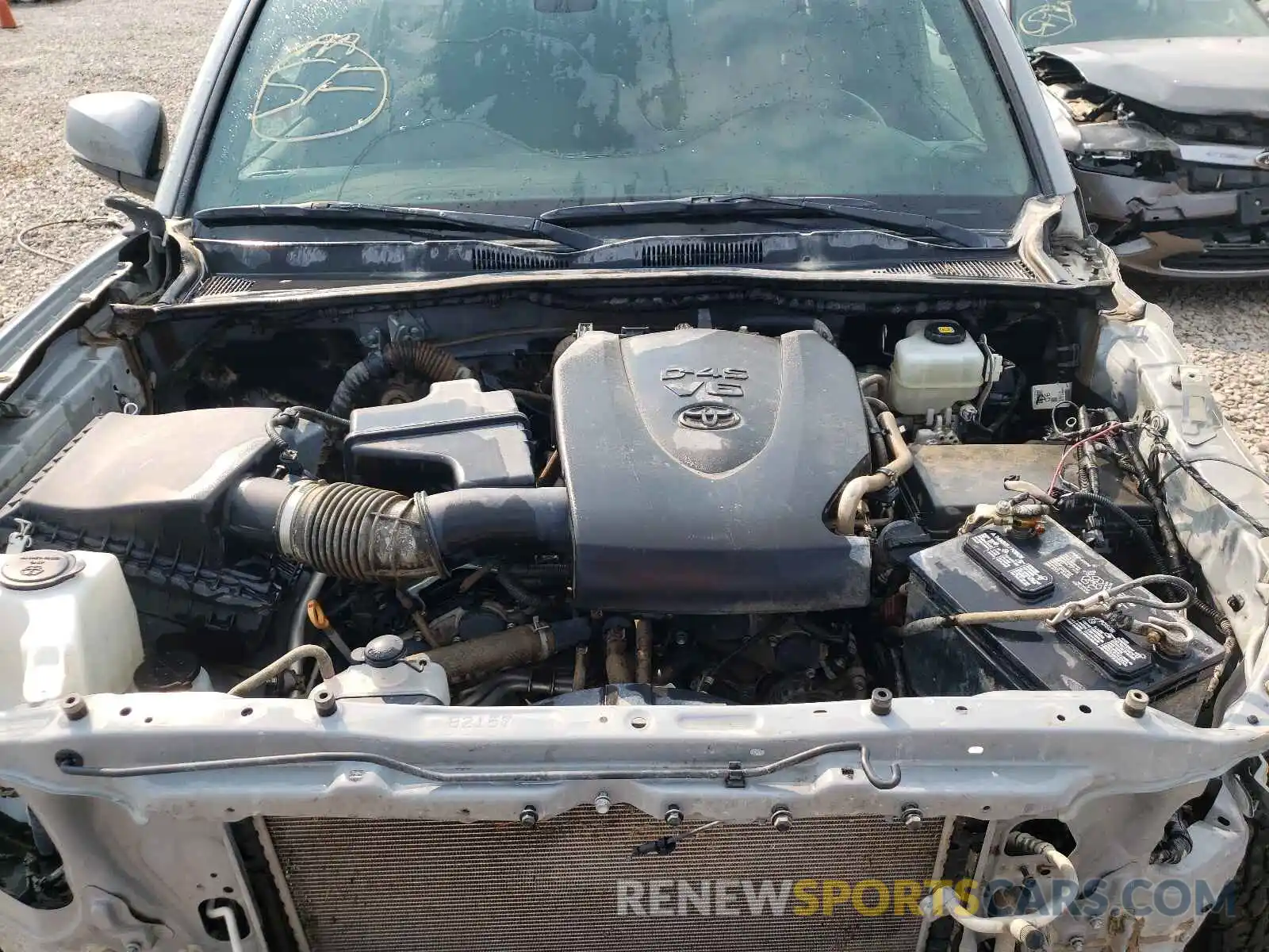 7 Photograph of a damaged car 3TMCZ5AN2KM252858 TOYOTA TACOMA 2019