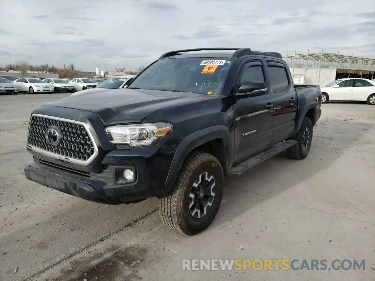 2 Photograph of a damaged car 3TMCZ5AN2KM253217 TOYOTA TACOMA 2019