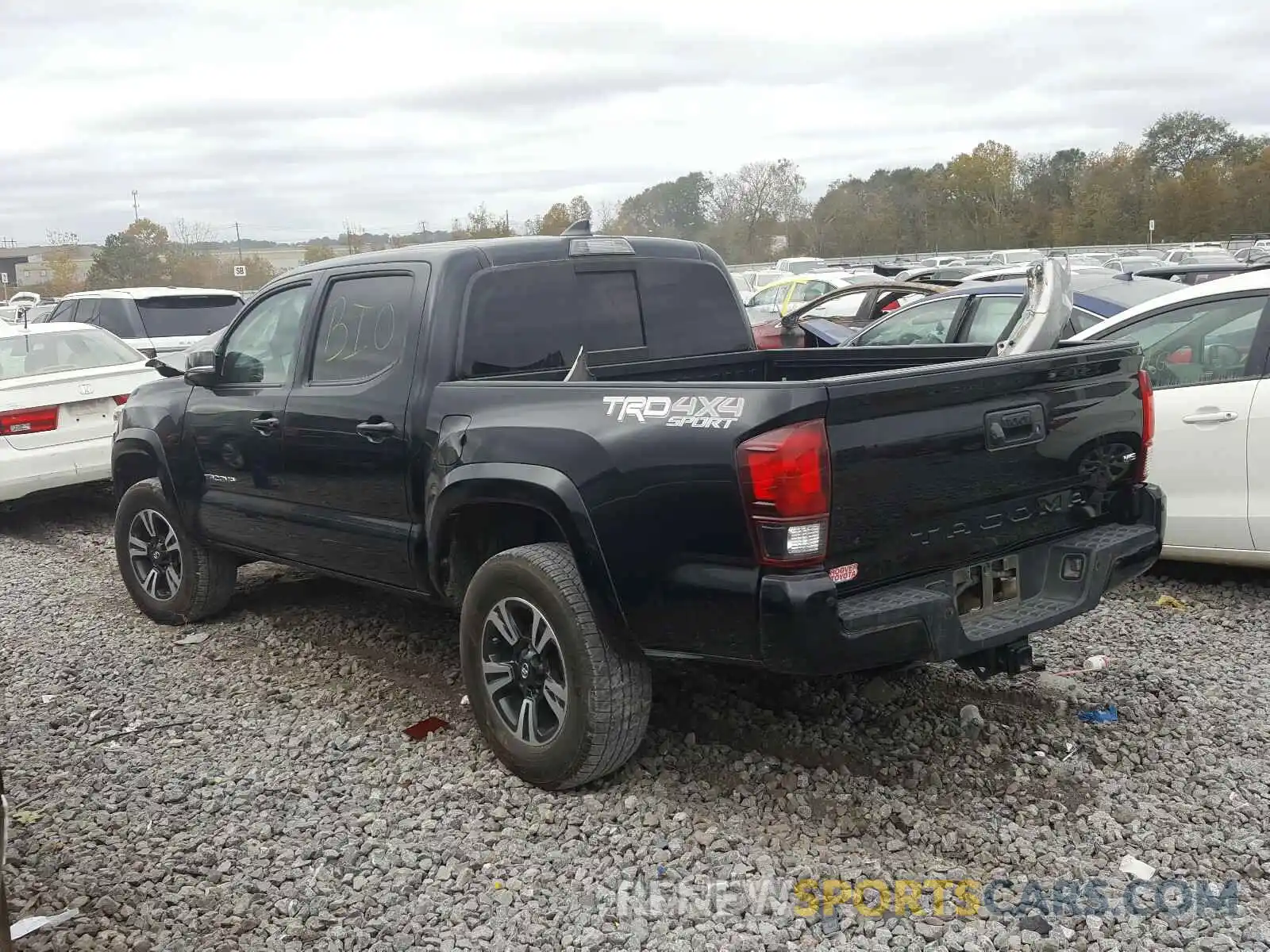 3 Photograph of a damaged car 3TMCZ5AN2KM254268 TOYOTA TACOMA 2019