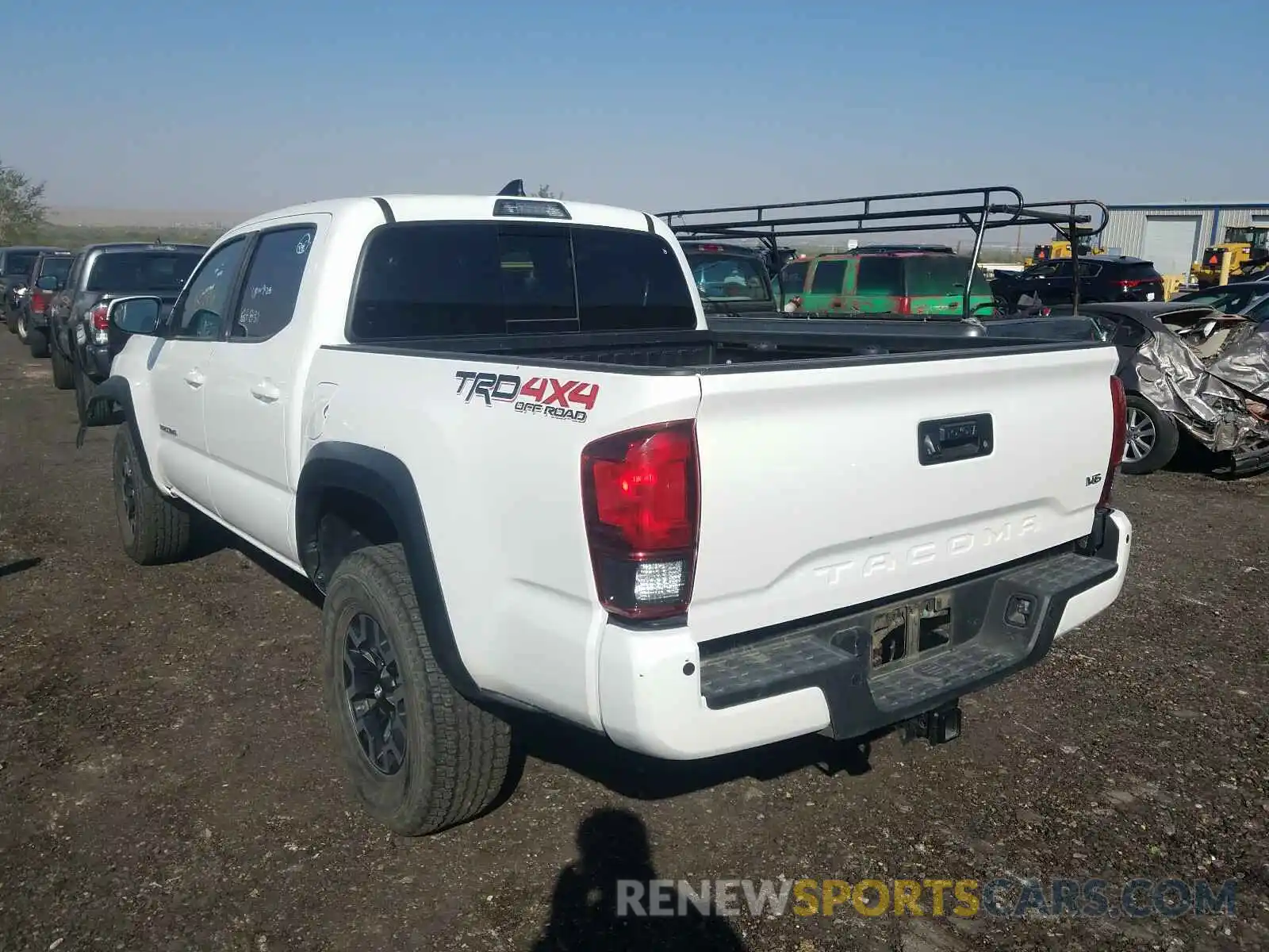 3 Photograph of a damaged car 3TMCZ5AN2KM256831 TOYOTA TACOMA 2019