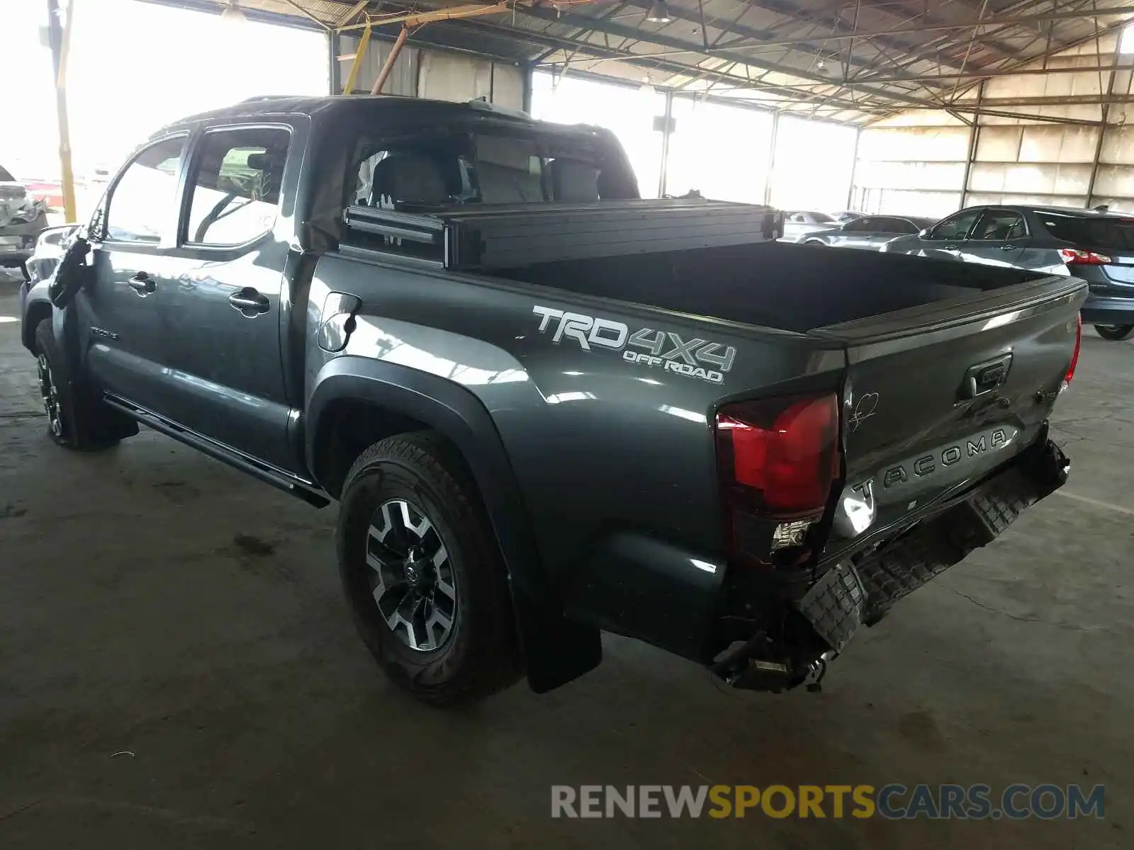 3 Photograph of a damaged car 3TMCZ5AN2KM258627 TOYOTA TACOMA 2019