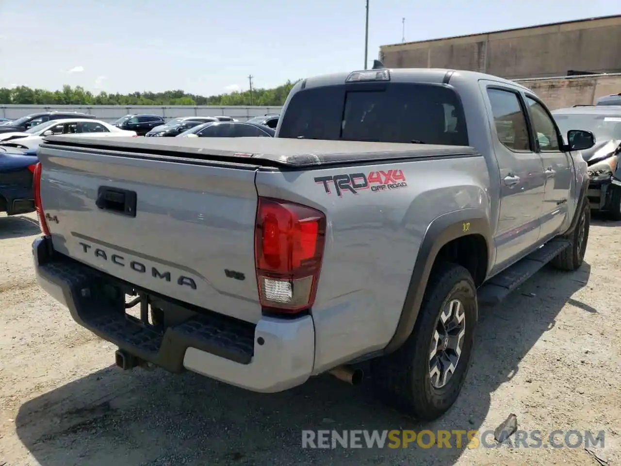 4 Photograph of a damaged car 3TMCZ5AN2KM259146 TOYOTA TACOMA 2019