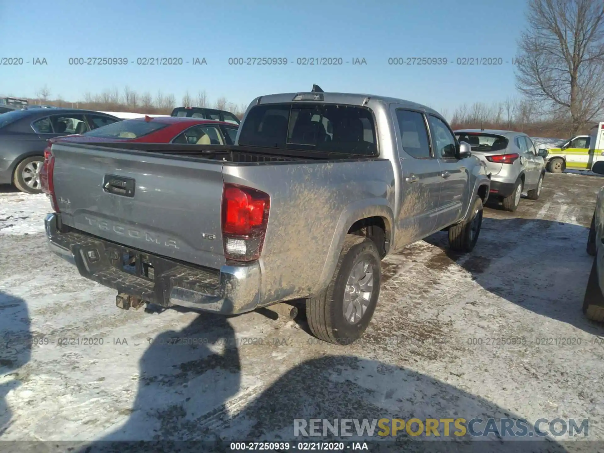 4 Photograph of a damaged car 3TMCZ5AN2KM259812 TOYOTA TACOMA 2019