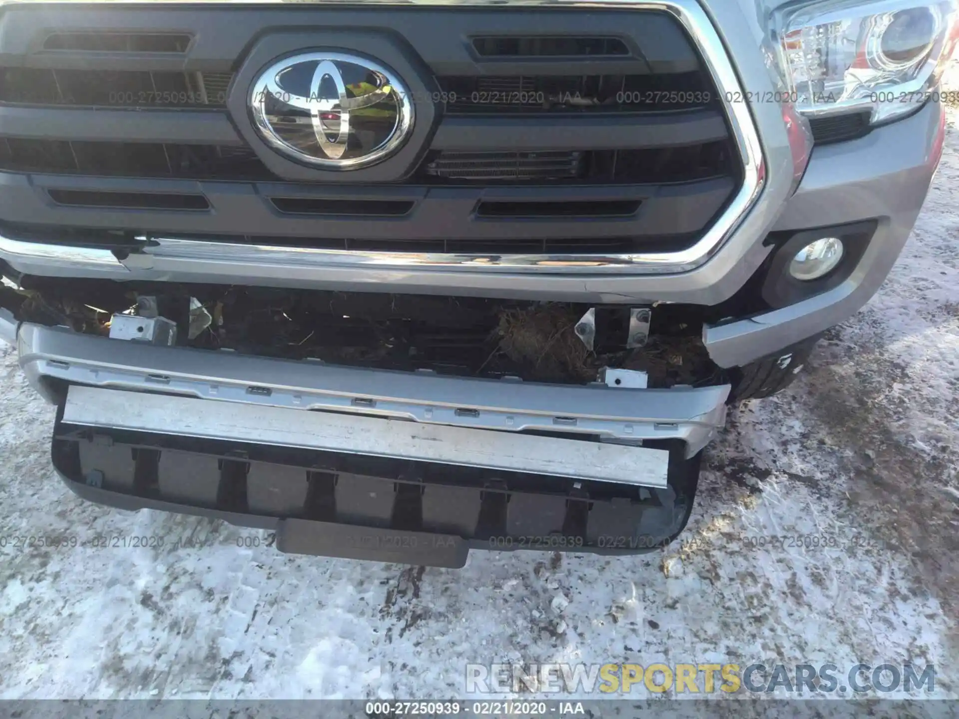 6 Photograph of a damaged car 3TMCZ5AN2KM259812 TOYOTA TACOMA 2019