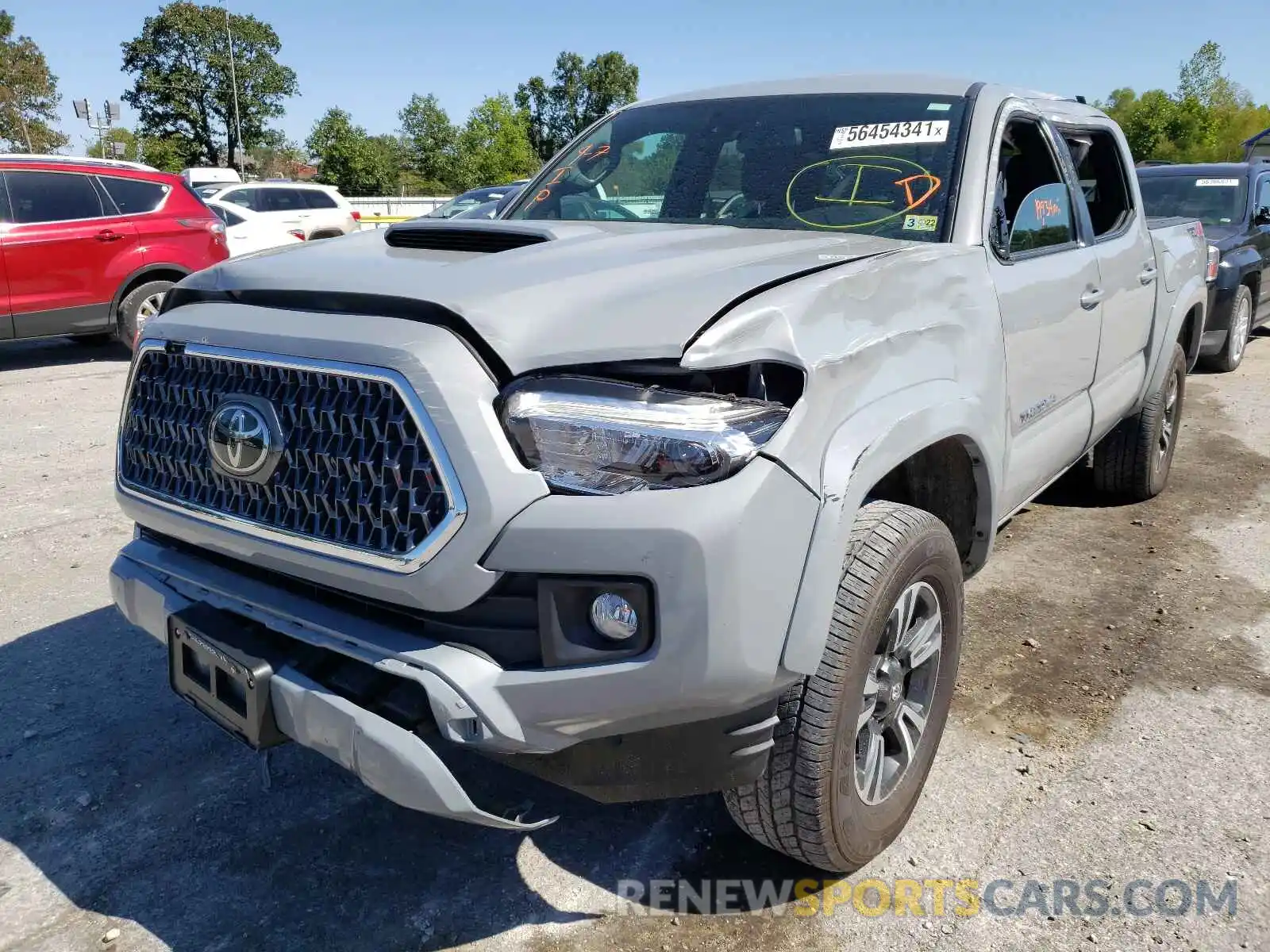 2 Фотография поврежденного автомобиля 3TMCZ5AN2KM262936 TOYOTA TACOMA 2019