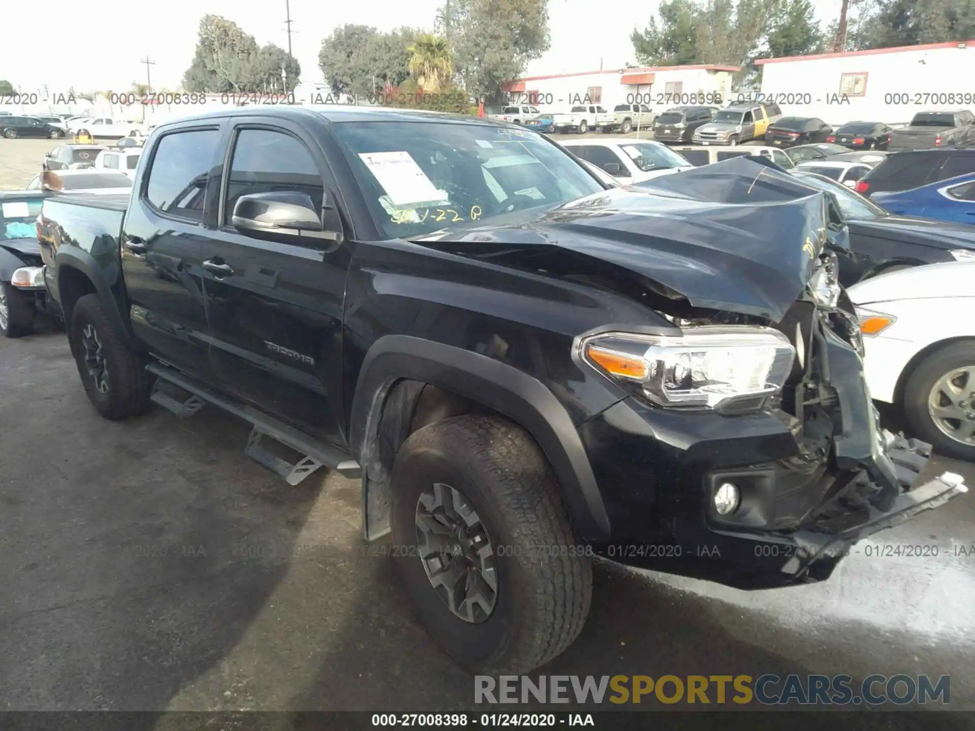 1 Photograph of a damaged car 3TMCZ5AN2KM264802 TOYOTA TACOMA 2019