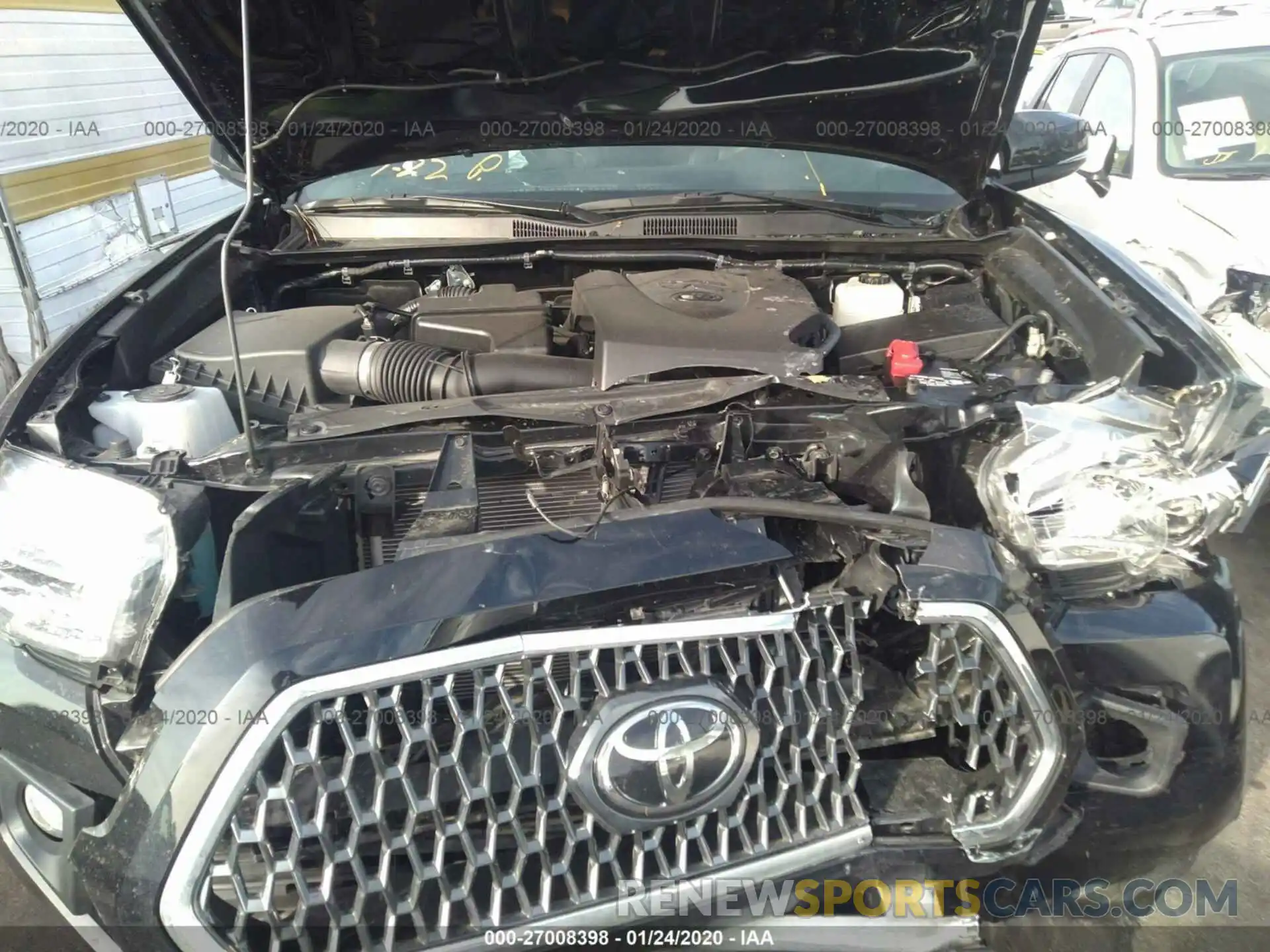 10 Photograph of a damaged car 3TMCZ5AN2KM264802 TOYOTA TACOMA 2019