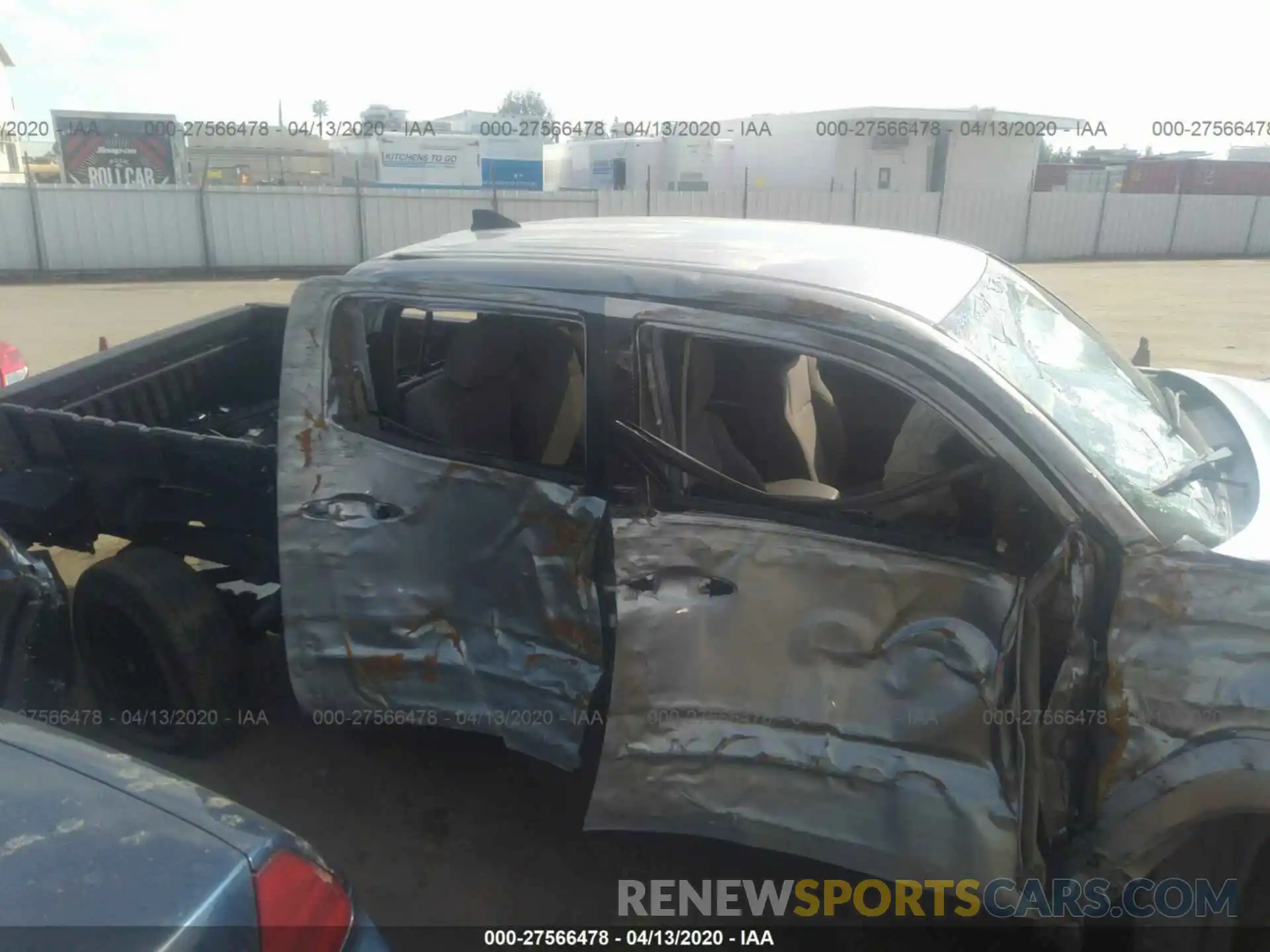 6 Photograph of a damaged car 3TMCZ5AN2KM265500 TOYOTA TACOMA 2019