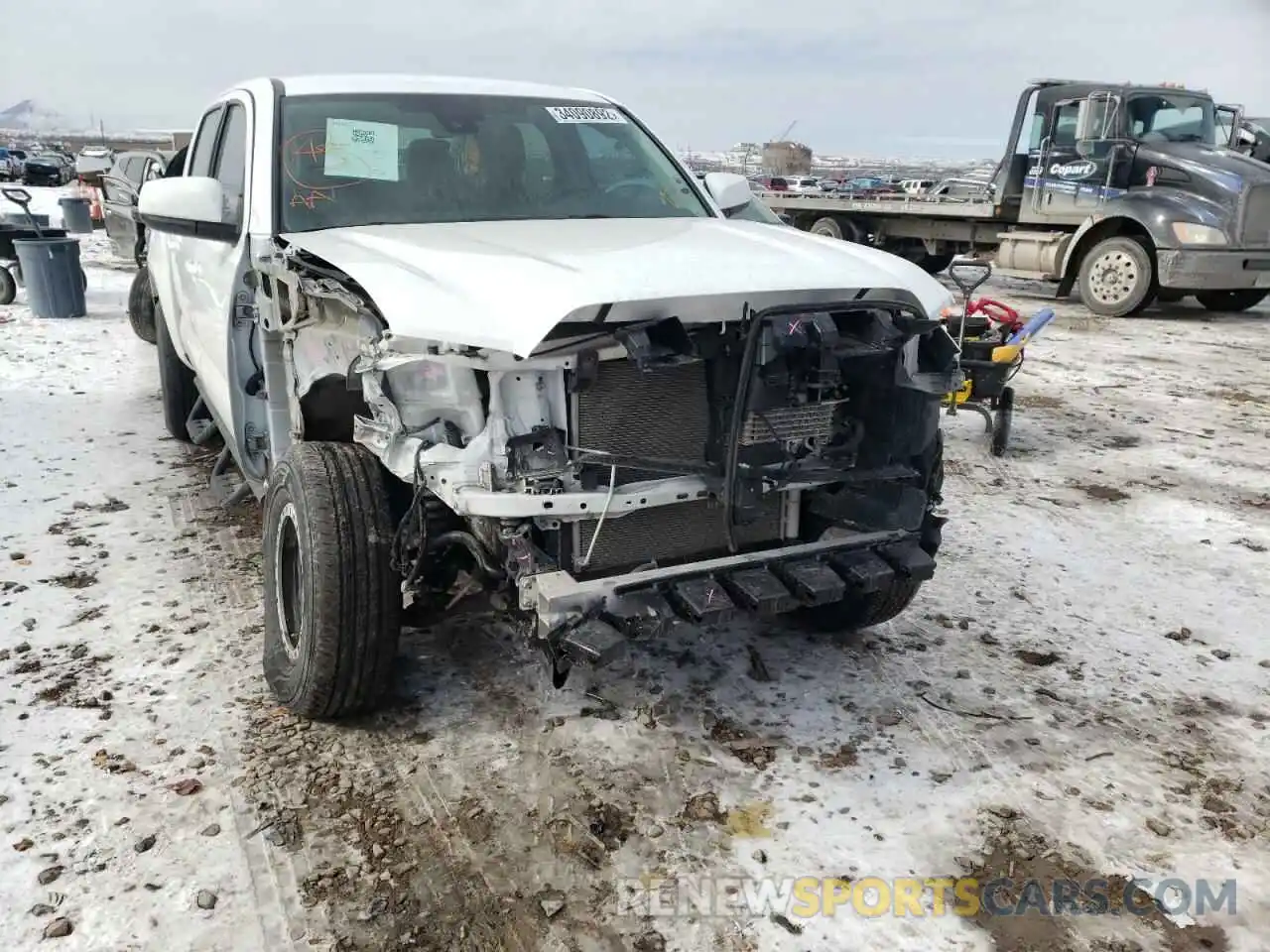 9 Photograph of a damaged car 3TMCZ5AN2KM266131 TOYOTA TACOMA 2019