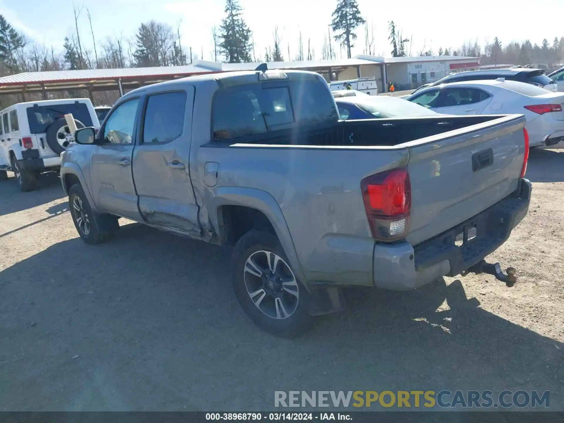 3 Photograph of a damaged car 3TMCZ5AN2KM267490 TOYOTA TACOMA 2019