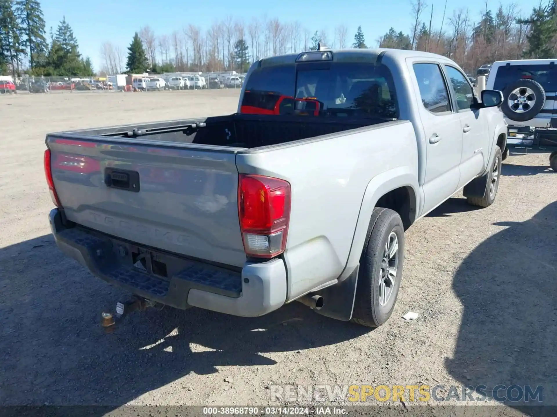 4 Photograph of a damaged car 3TMCZ5AN2KM267490 TOYOTA TACOMA 2019