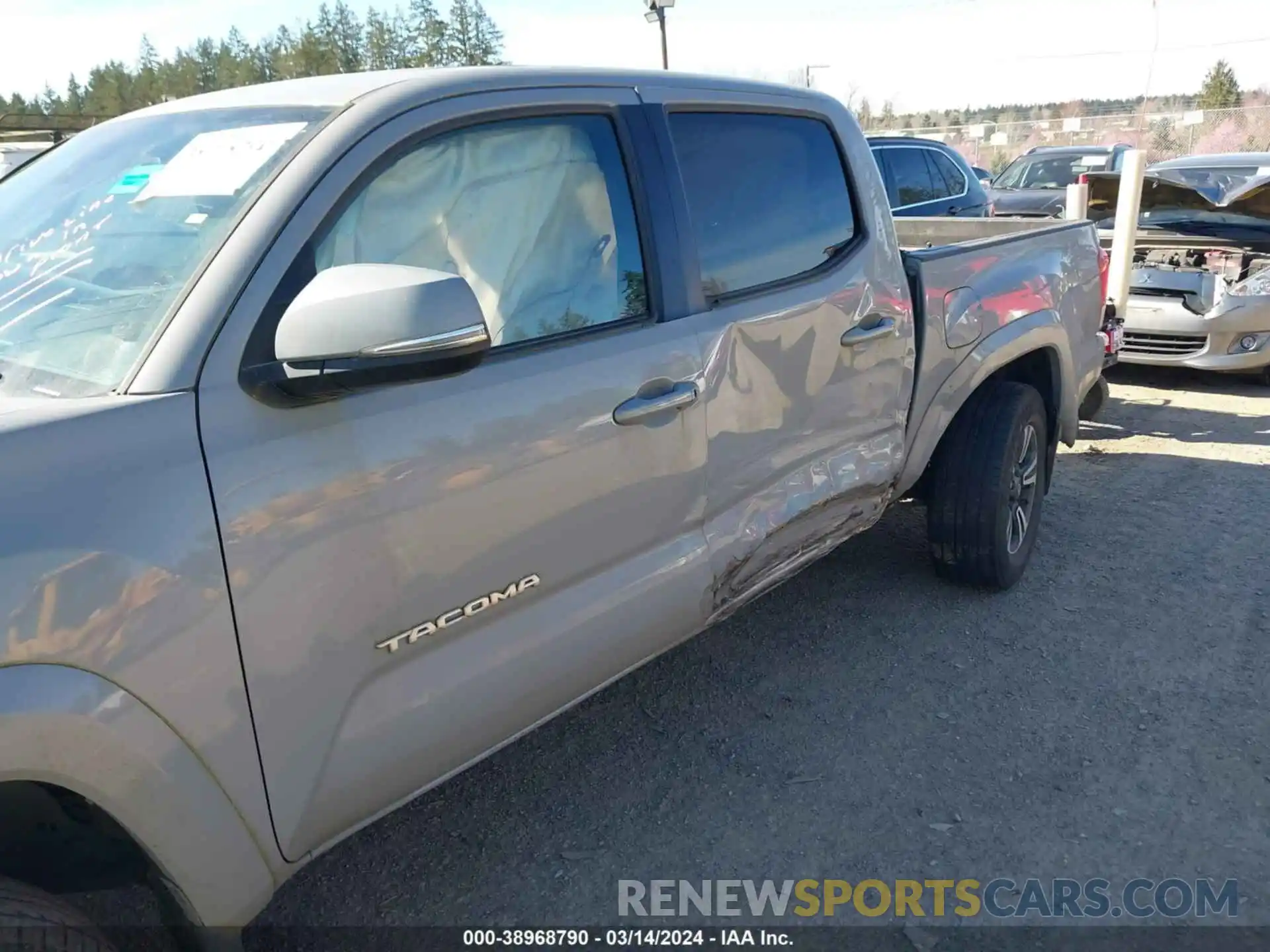 6 Photograph of a damaged car 3TMCZ5AN2KM267490 TOYOTA TACOMA 2019