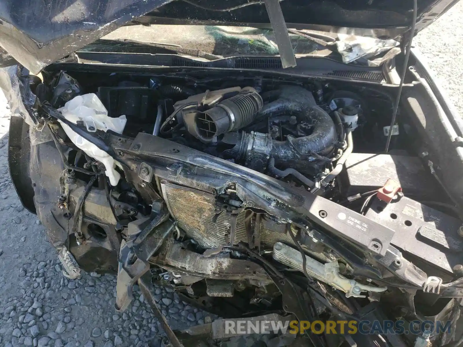 7 Photograph of a damaged car 3TMCZ5AN2KM268493 TOYOTA TACOMA 2019