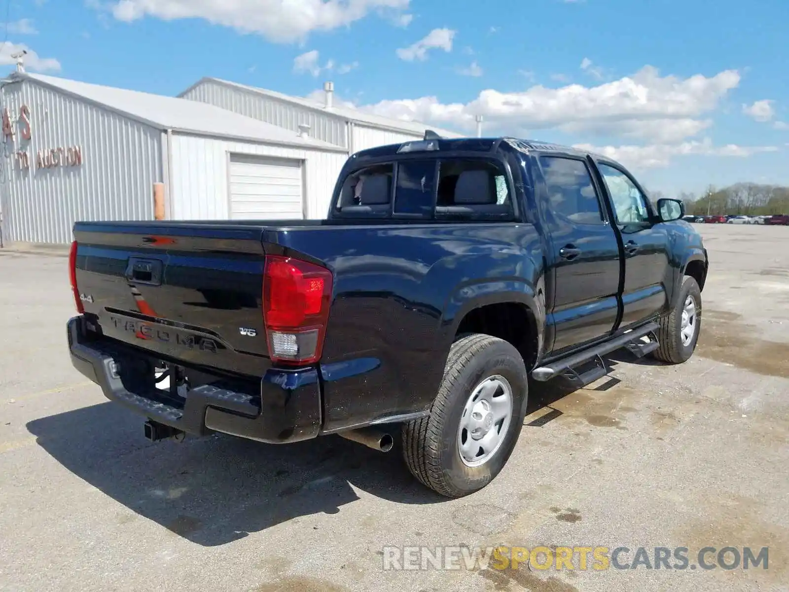 4 Photograph of a damaged car 3TMCZ5AN2KM270048 TOYOTA TACOMA 2019