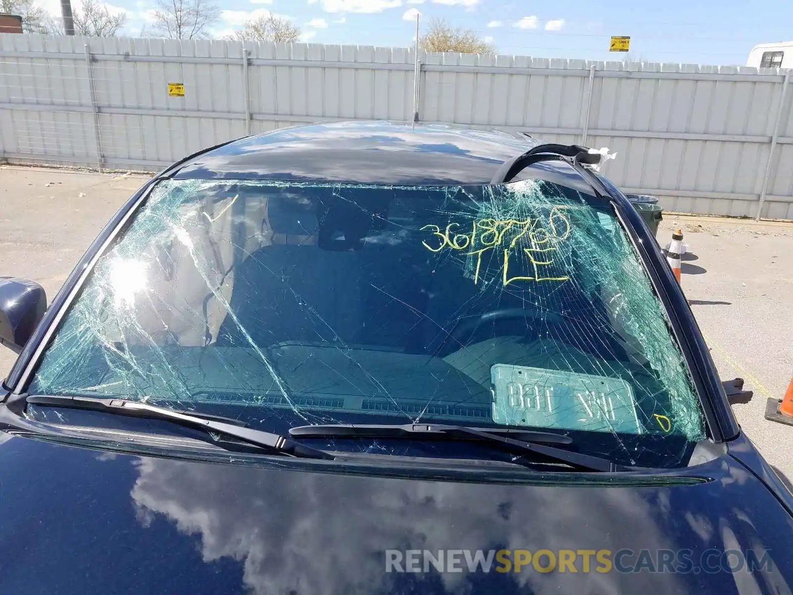 9 Photograph of a damaged car 3TMCZ5AN2KM270048 TOYOTA TACOMA 2019