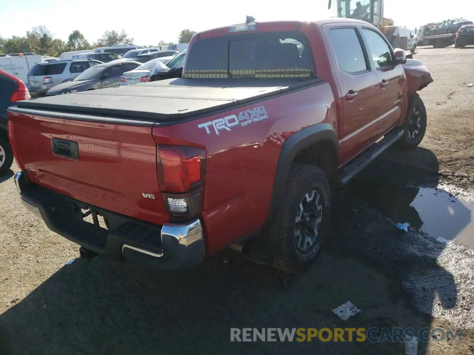 4 Photograph of a damaged car 3TMCZ5AN2KM270132 TOYOTA TACOMA 2019