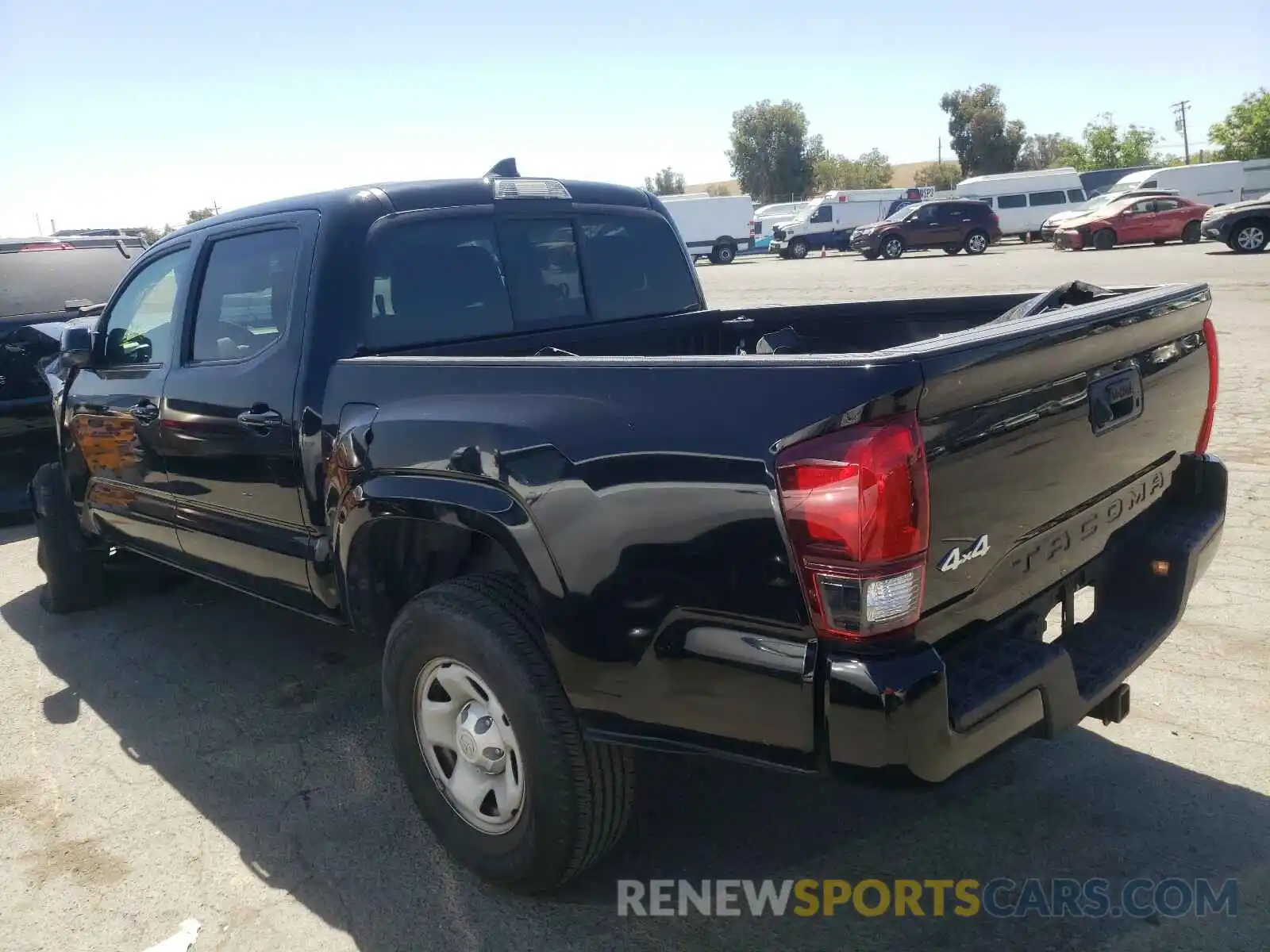 3 Photograph of a damaged car 3TMCZ5AN2KM270518 TOYOTA TACOMA 2019