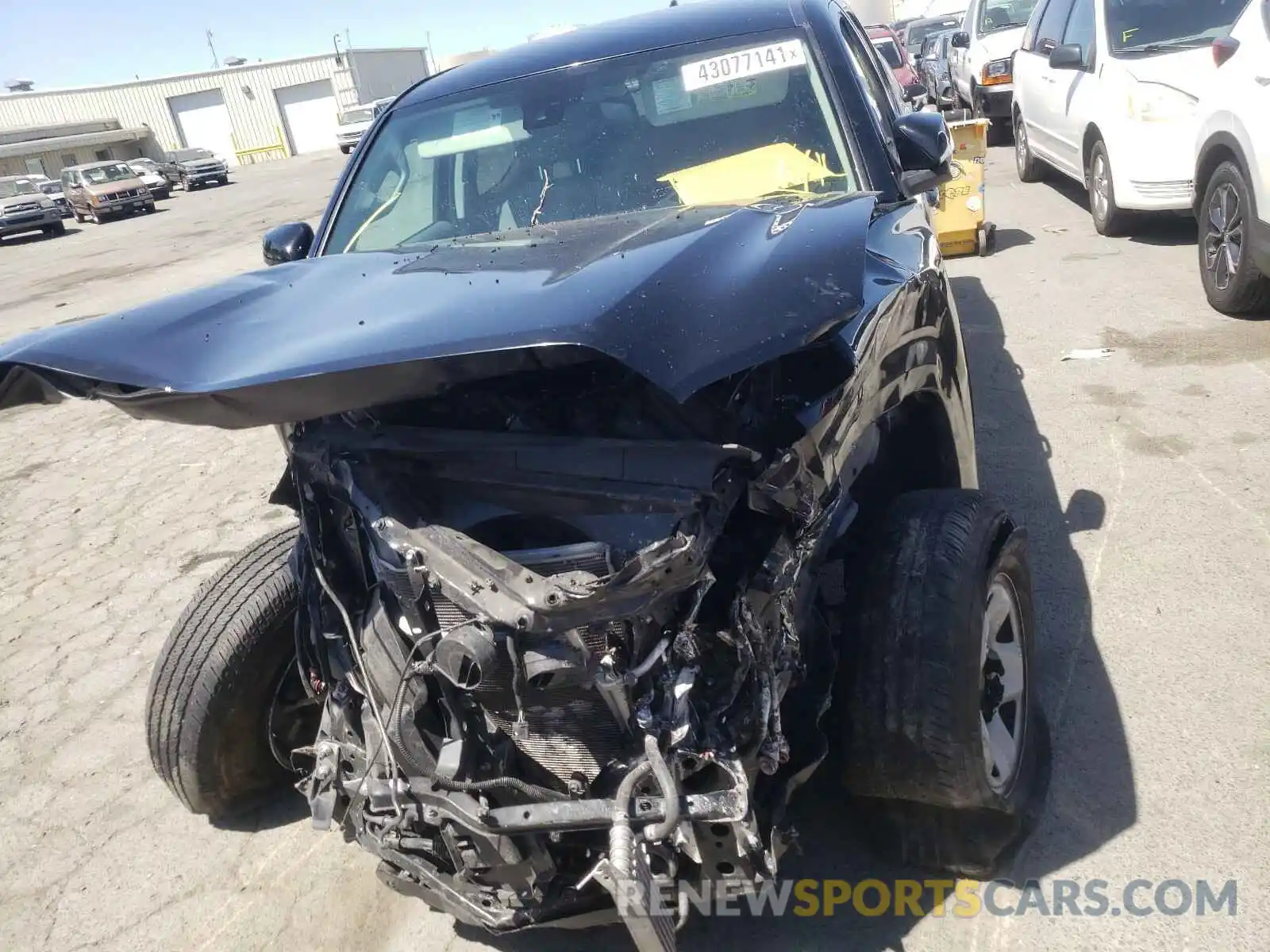 9 Photograph of a damaged car 3TMCZ5AN2KM270518 TOYOTA TACOMA 2019