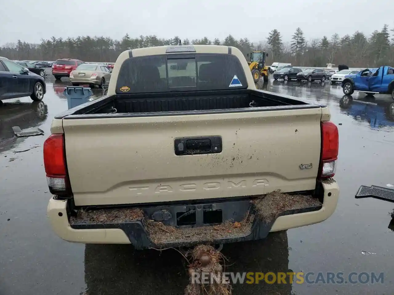 6 Photograph of a damaged car 3TMCZ5AN2KM270812 TOYOTA TACOMA 2019