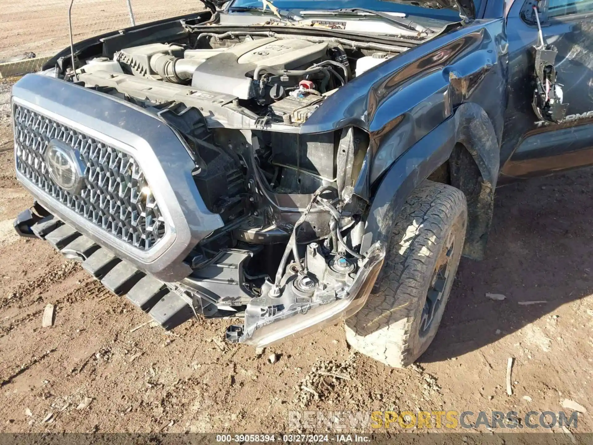 6 Photograph of a damaged car 3TMCZ5AN2KM277758 TOYOTA TACOMA 2019