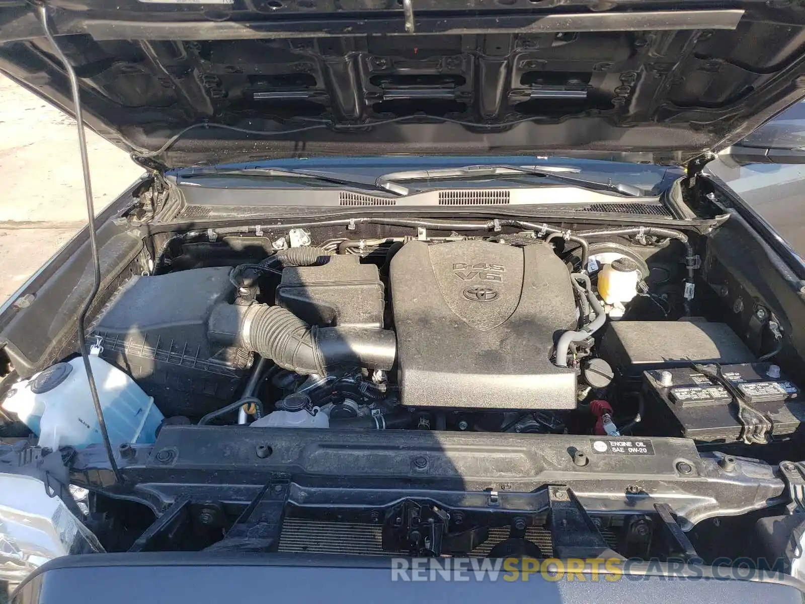 7 Photograph of a damaged car 3TMCZ5AN2KM277954 TOYOTA TACOMA 2019