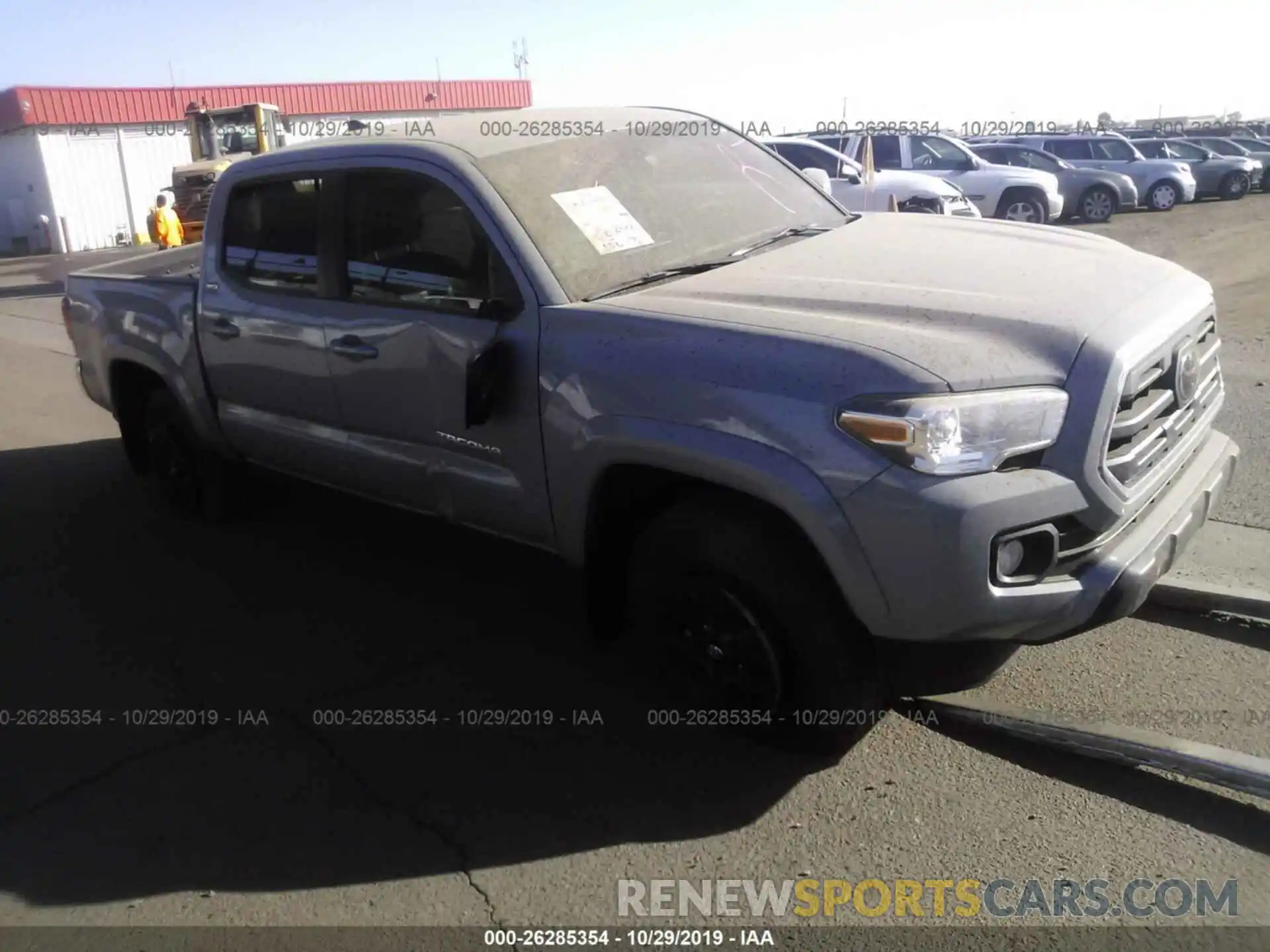 6 Photograph of a damaged car 3TMCZ5AN2KM281616 TOYOTA TACOMA 2019