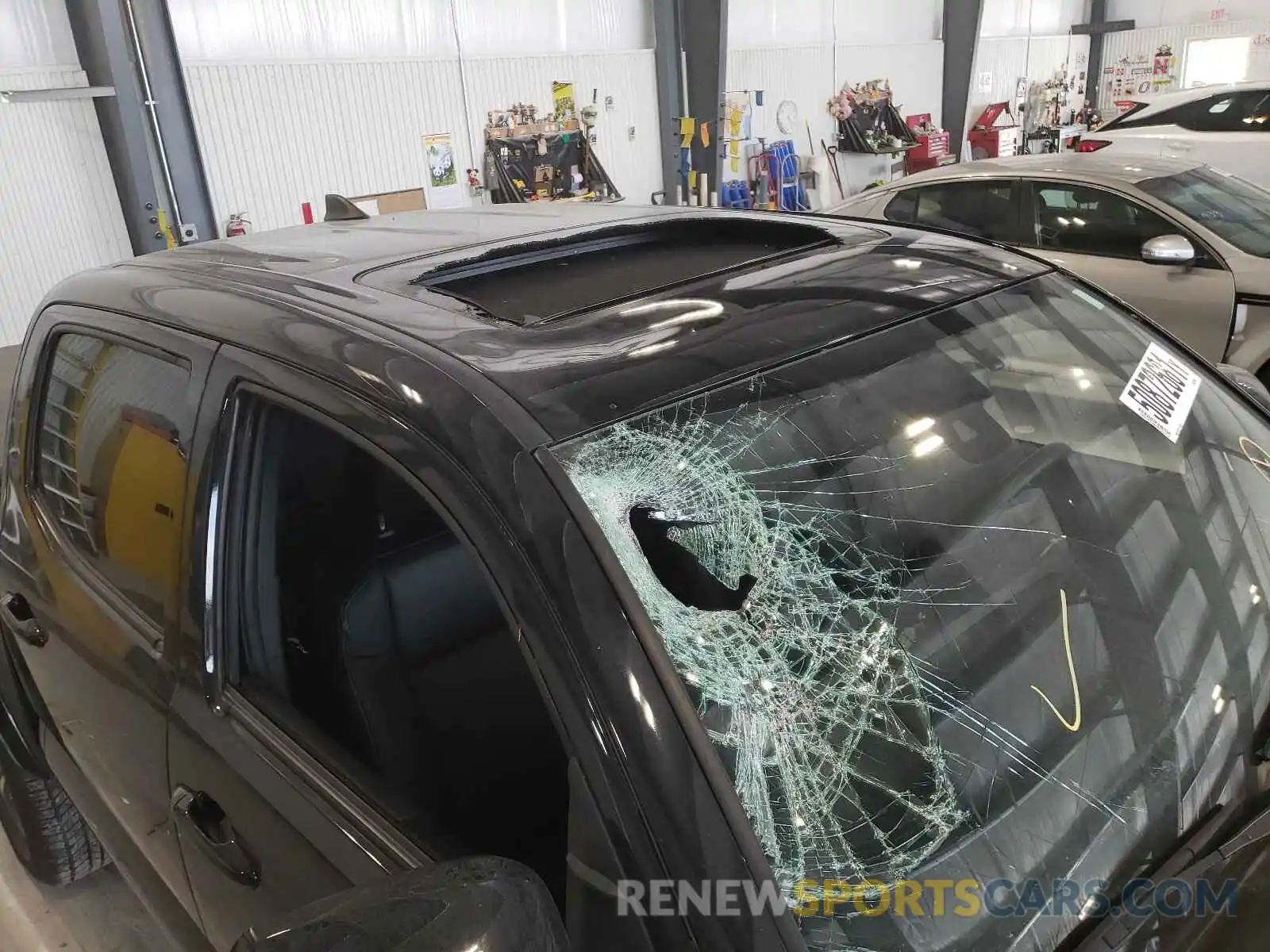 9 Photograph of a damaged car 3TMCZ5AN2KM283012 TOYOTA TACOMA 2019