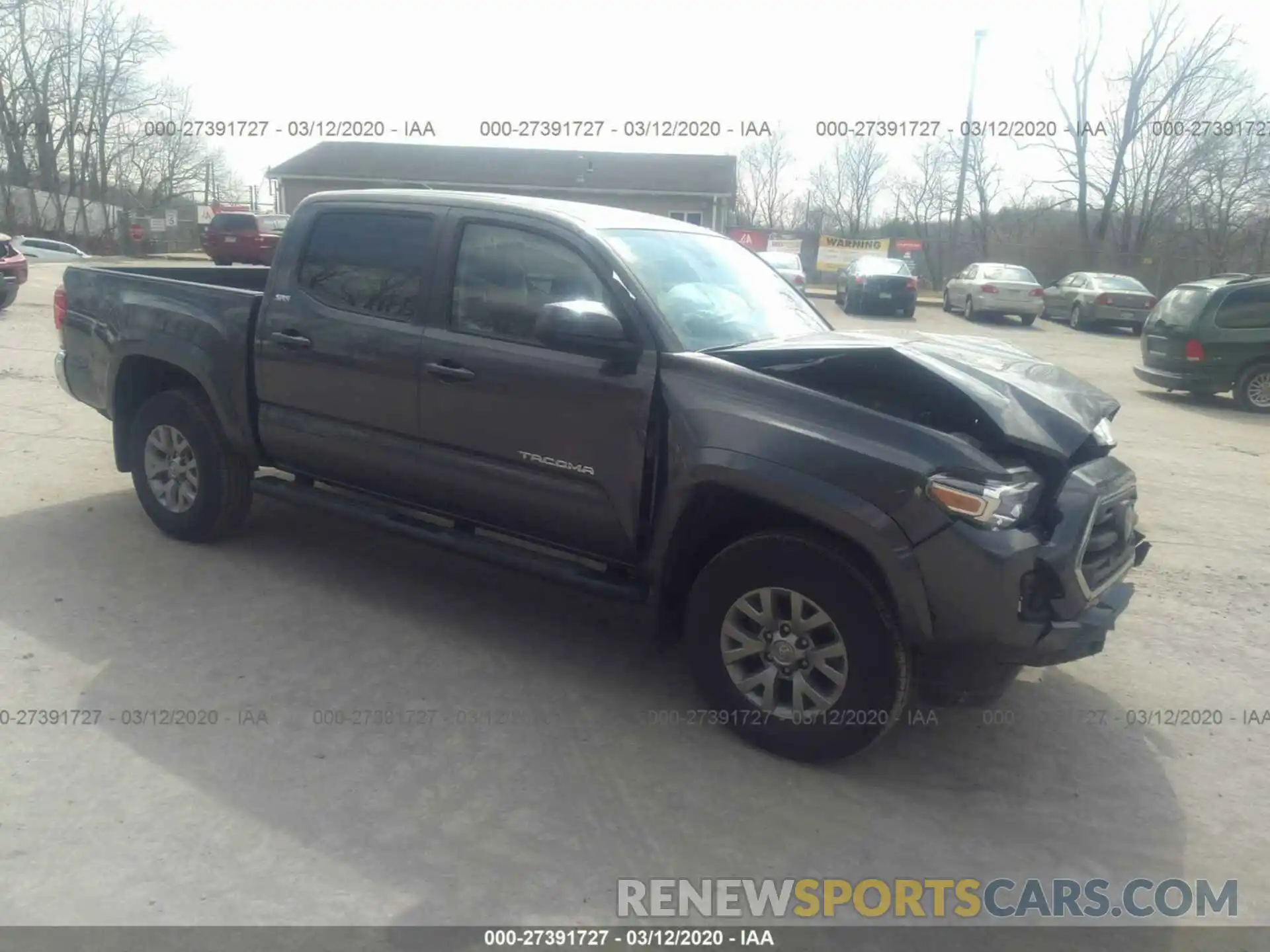 1 Photograph of a damaged car 3TMCZ5AN2KM283866 TOYOTA TACOMA 2019