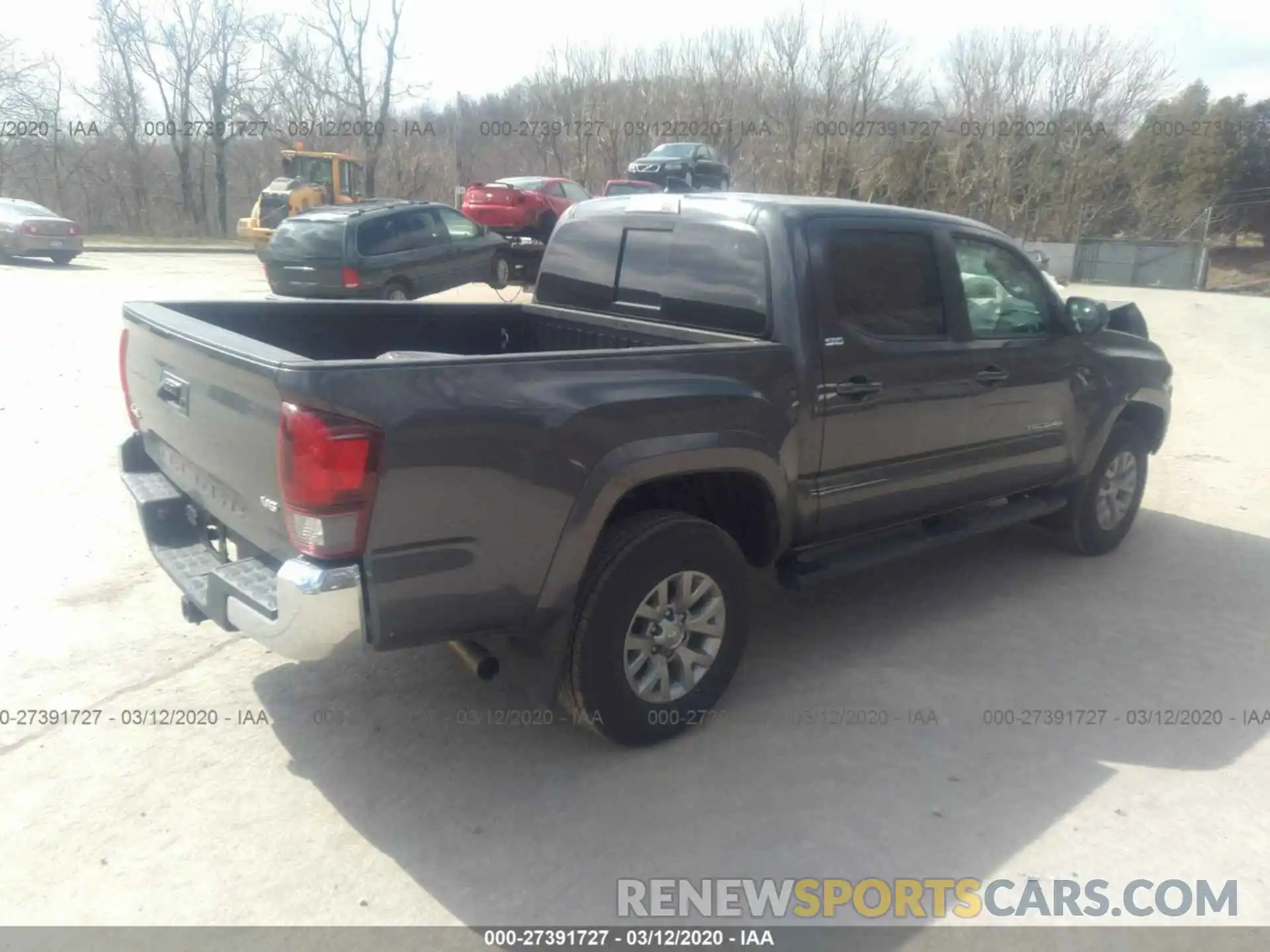 4 Photograph of a damaged car 3TMCZ5AN2KM283866 TOYOTA TACOMA 2019