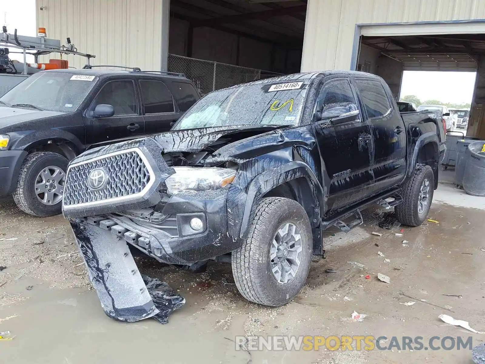 2 Фотография поврежденного автомобиля 3TMCZ5AN2KM284905 TOYOTA TACOMA 2019