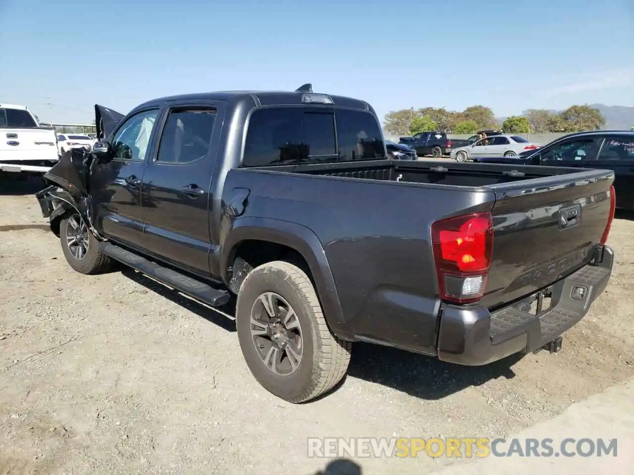 3 Photograph of a damaged car 3TMCZ5AN2KM285973 TOYOTA TACOMA 2019