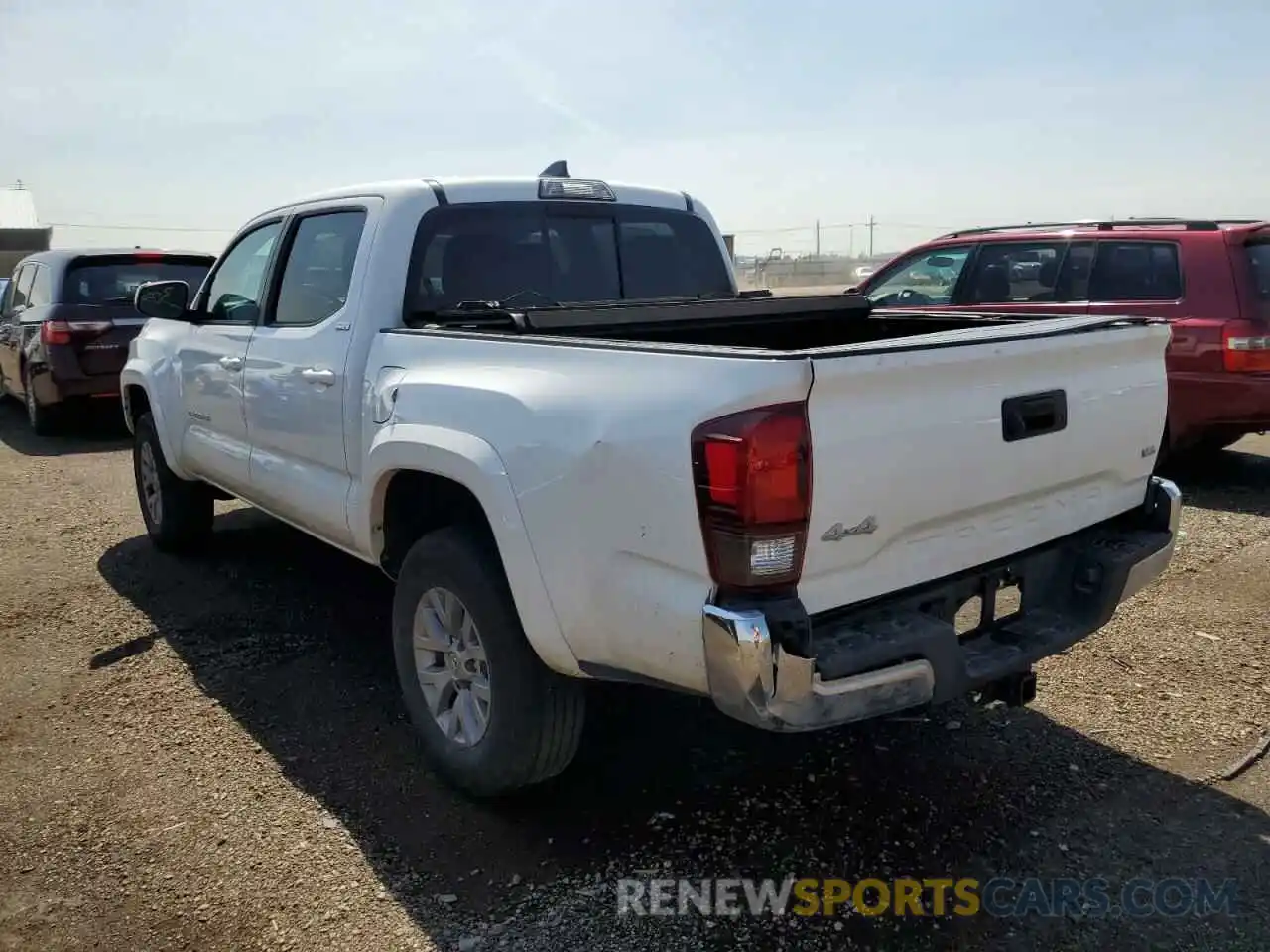 3 Photograph of a damaged car 3TMCZ5AN2KM286184 TOYOTA TACOMA 2019