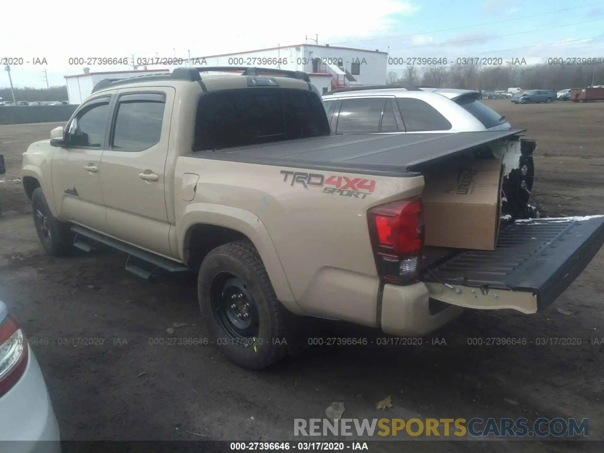 3 Photograph of a damaged car 3TMCZ5AN3KM190998 TOYOTA TACOMA 2019