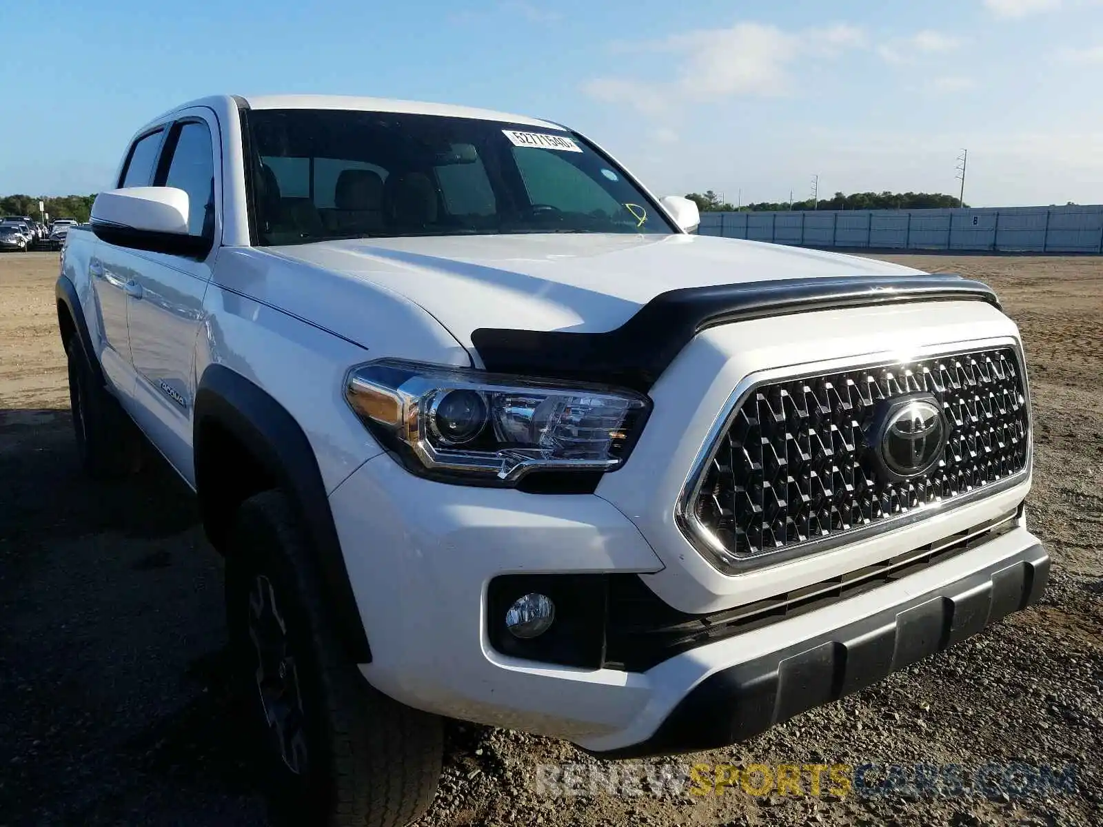 1 Photograph of a damaged car 3TMCZ5AN3KM193299 TOYOTA TACOMA 2019