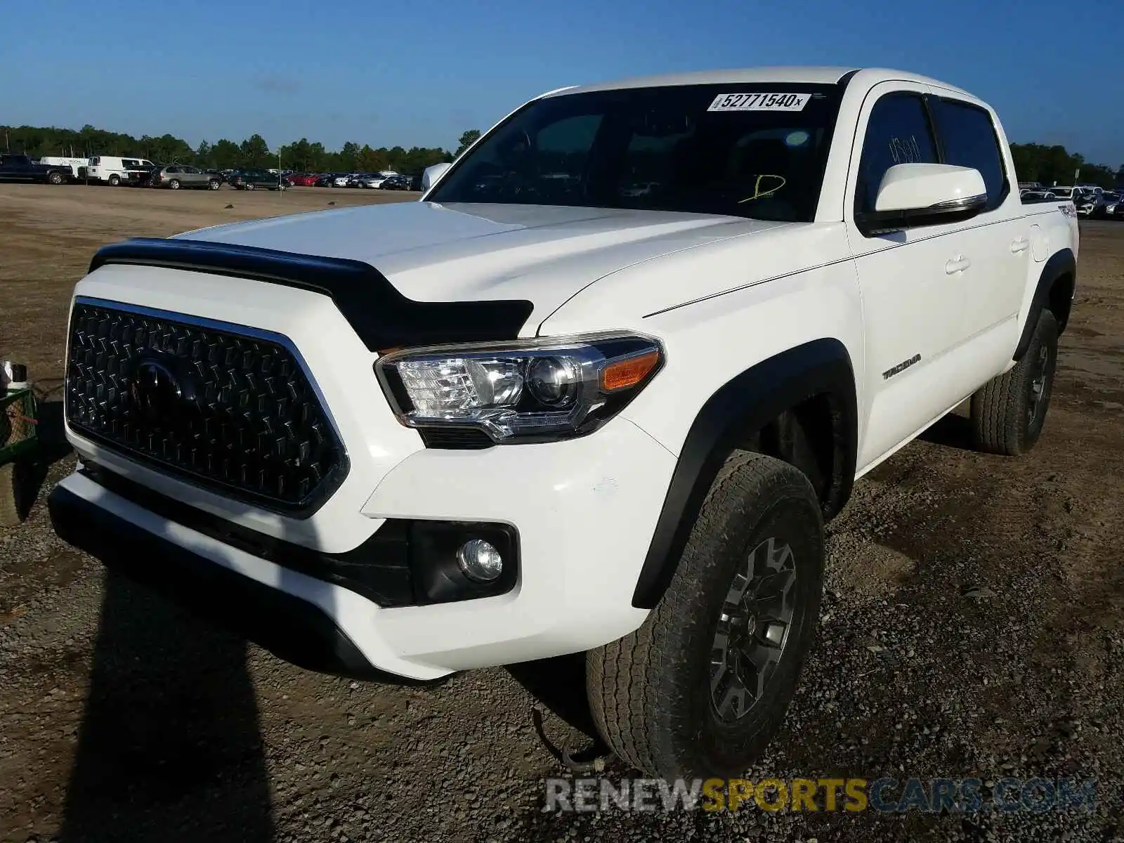 2 Photograph of a damaged car 3TMCZ5AN3KM193299 TOYOTA TACOMA 2019