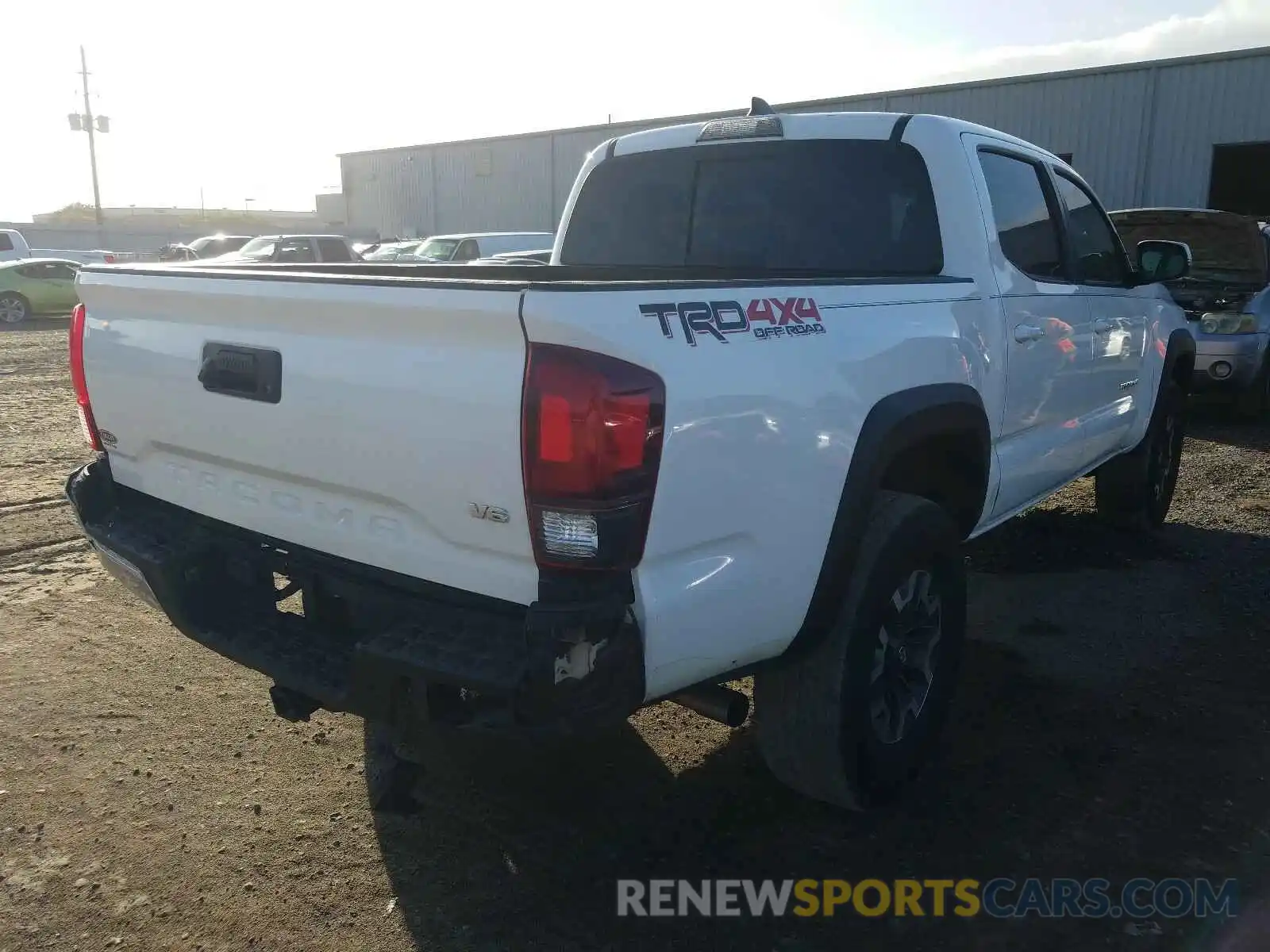 4 Photograph of a damaged car 3TMCZ5AN3KM193299 TOYOTA TACOMA 2019