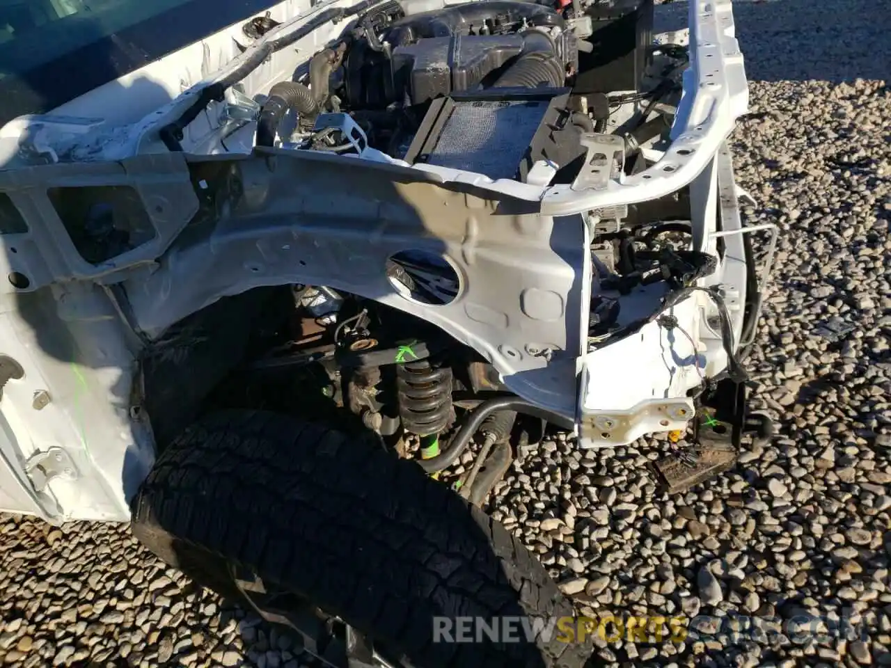 9 Photograph of a damaged car 3TMCZ5AN3KM193318 TOYOTA TACOMA 2019