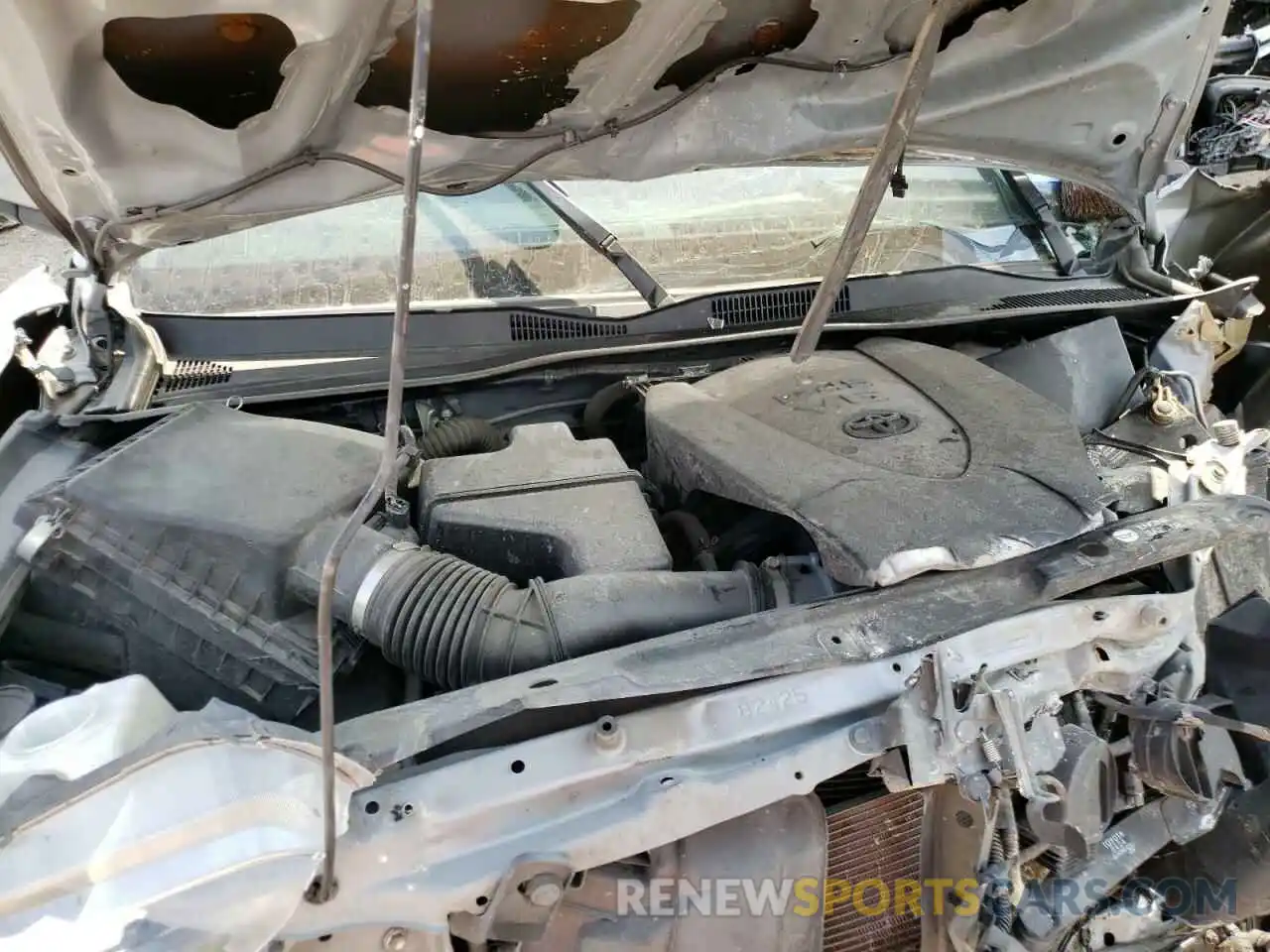 7 Photograph of a damaged car 3TMCZ5AN3KM198423 TOYOTA TACOMA 2019