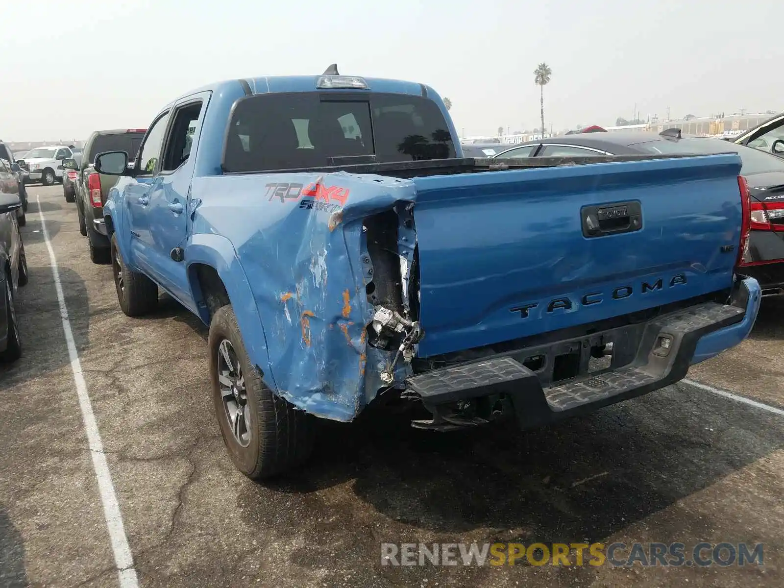 3 Photograph of a damaged car 3TMCZ5AN3KM198552 TOYOTA TACOMA 2019