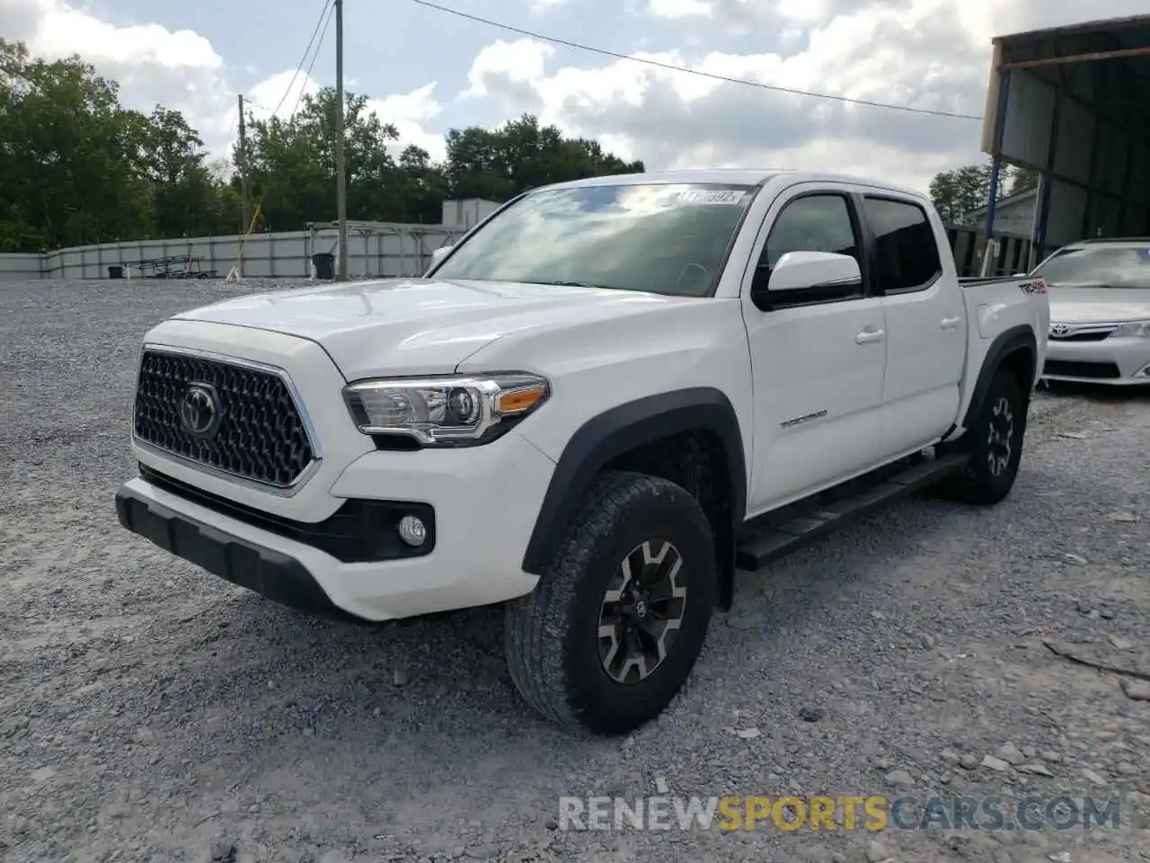 2 Photograph of a damaged car 3TMCZ5AN3KM202177 TOYOTA TACOMA 2019