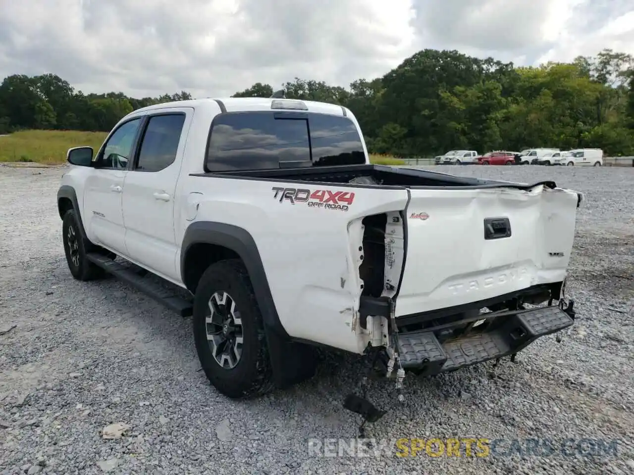 3 Photograph of a damaged car 3TMCZ5AN3KM202177 TOYOTA TACOMA 2019