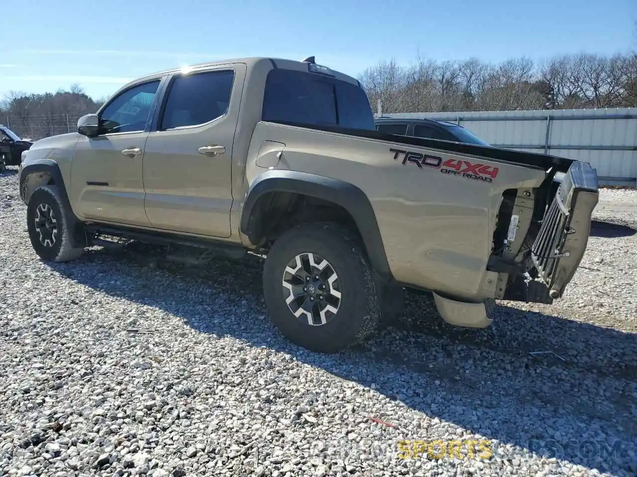 2 Photograph of a damaged car 3TMCZ5AN3KM202664 TOYOTA TACOMA 2019