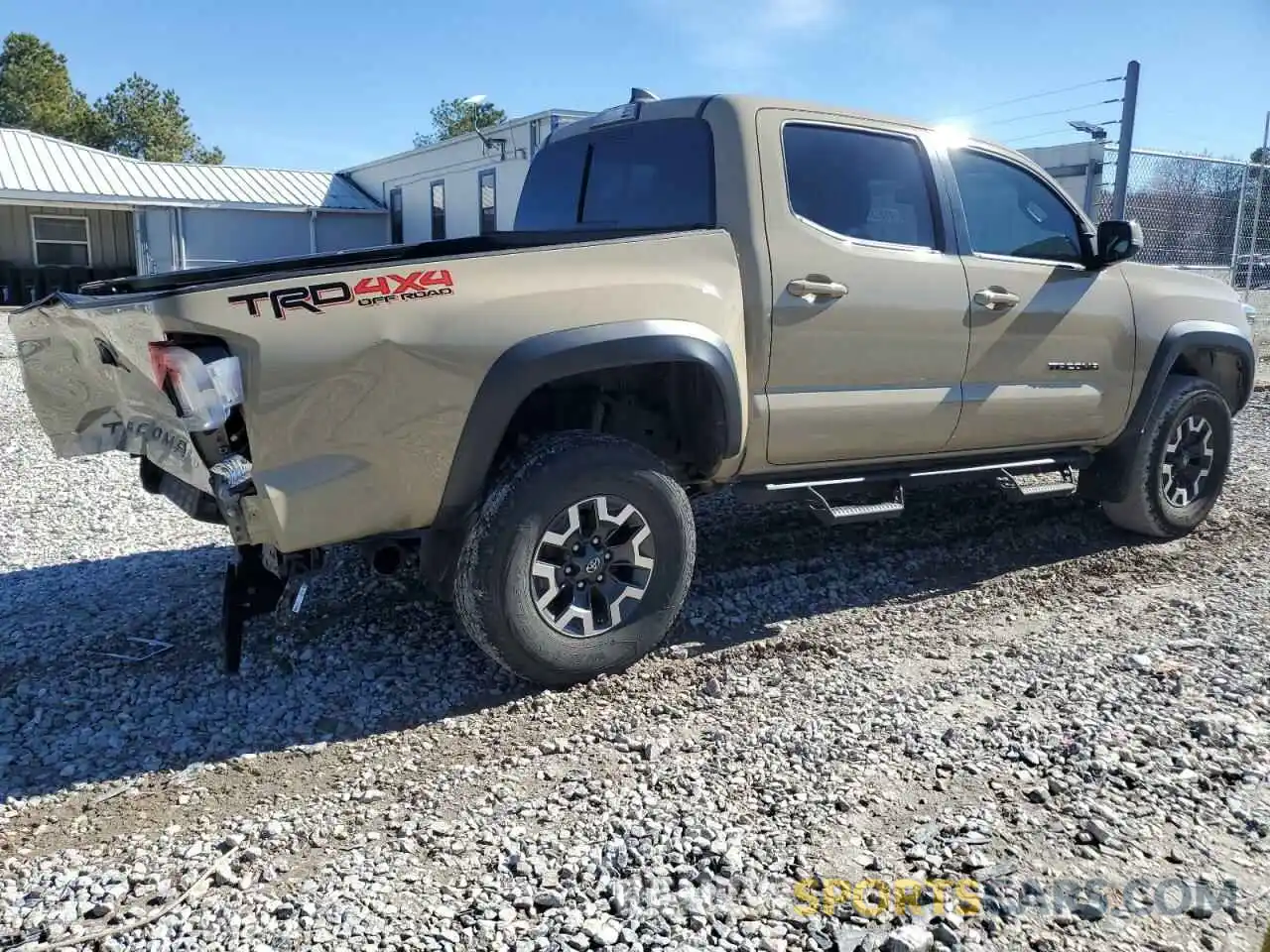 3 Photograph of a damaged car 3TMCZ5AN3KM202664 TOYOTA TACOMA 2019