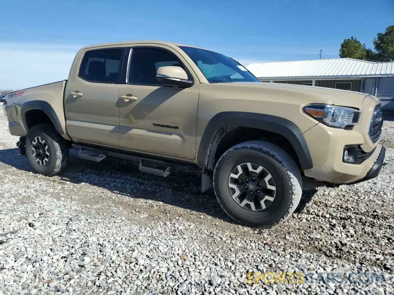 4 Photograph of a damaged car 3TMCZ5AN3KM202664 TOYOTA TACOMA 2019