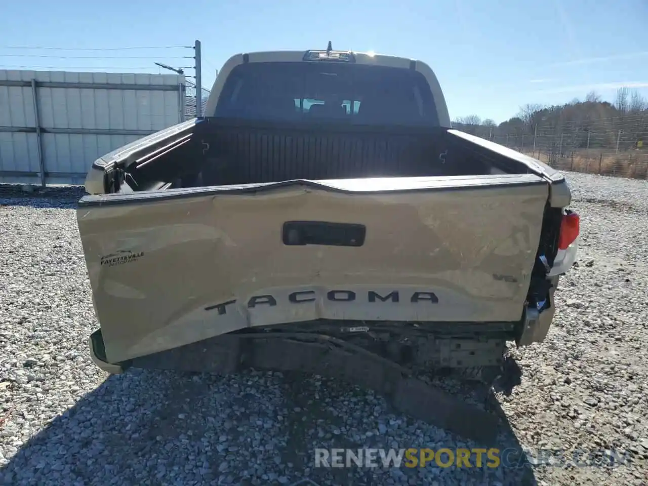 6 Photograph of a damaged car 3TMCZ5AN3KM202664 TOYOTA TACOMA 2019