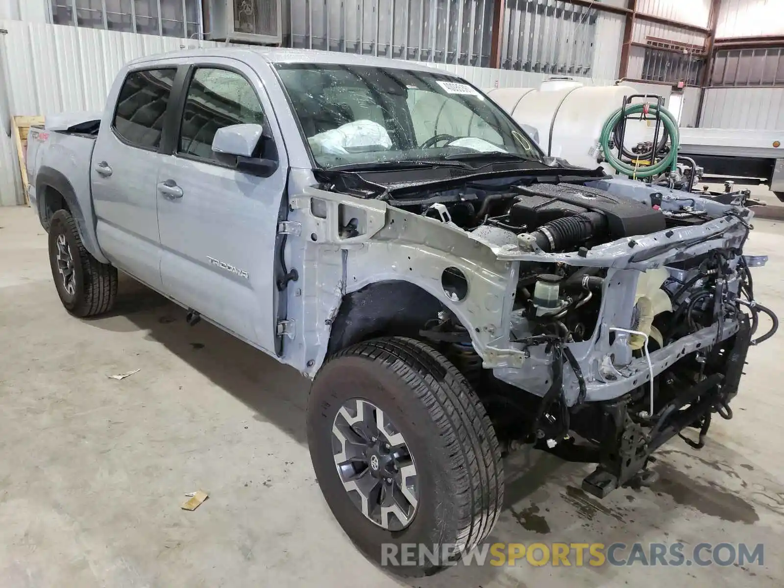 1 Photograph of a damaged car 3TMCZ5AN3KM202681 TOYOTA TACOMA 2019