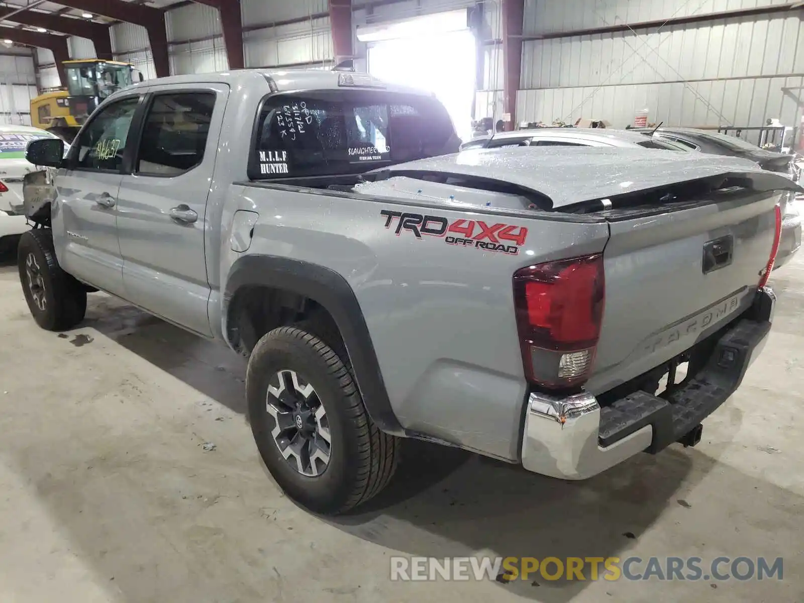 3 Photograph of a damaged car 3TMCZ5AN3KM202681 TOYOTA TACOMA 2019